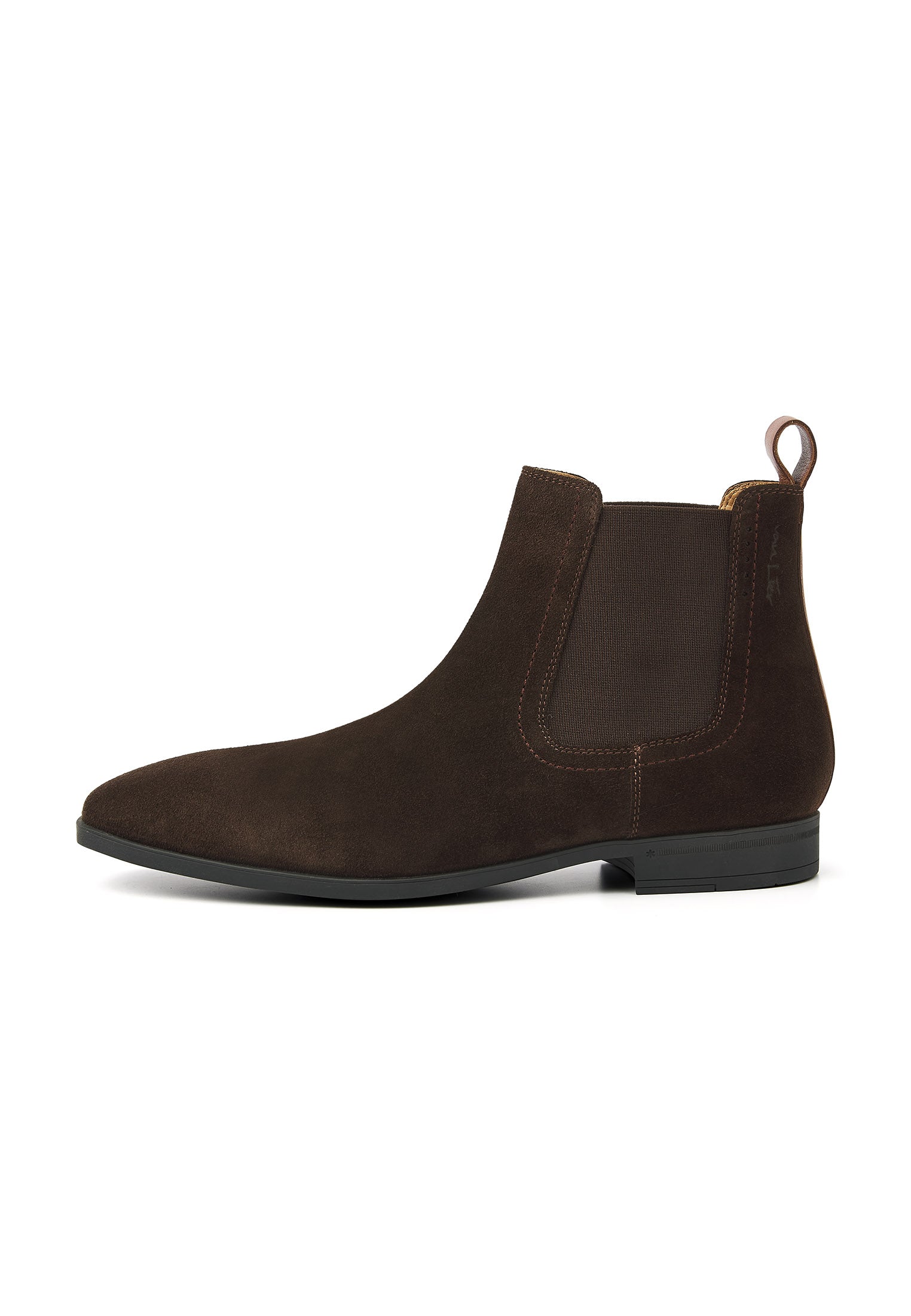 Testa di Moro brauner Wildleder Portofino Chelsea Boot