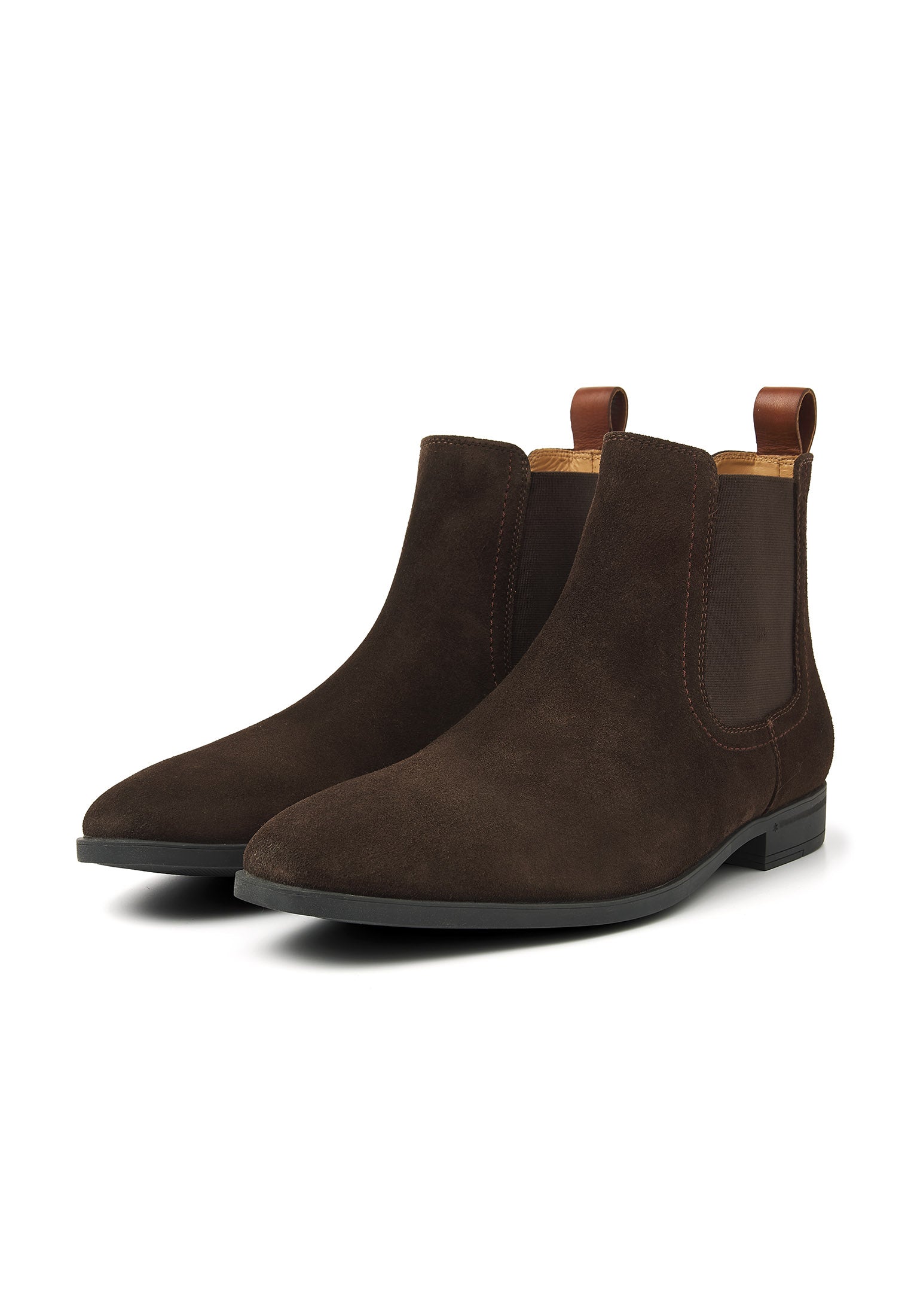 Testa di Moro brauner Wildleder Portofino Chelsea Boot