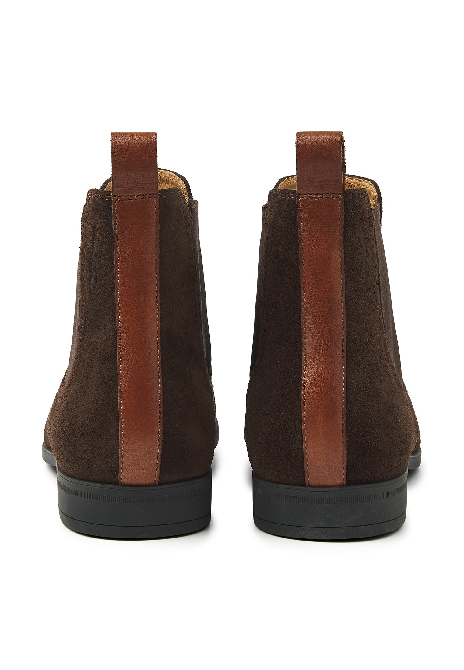Testa di Moro brauner Wildleder Portofino Chelsea Boot