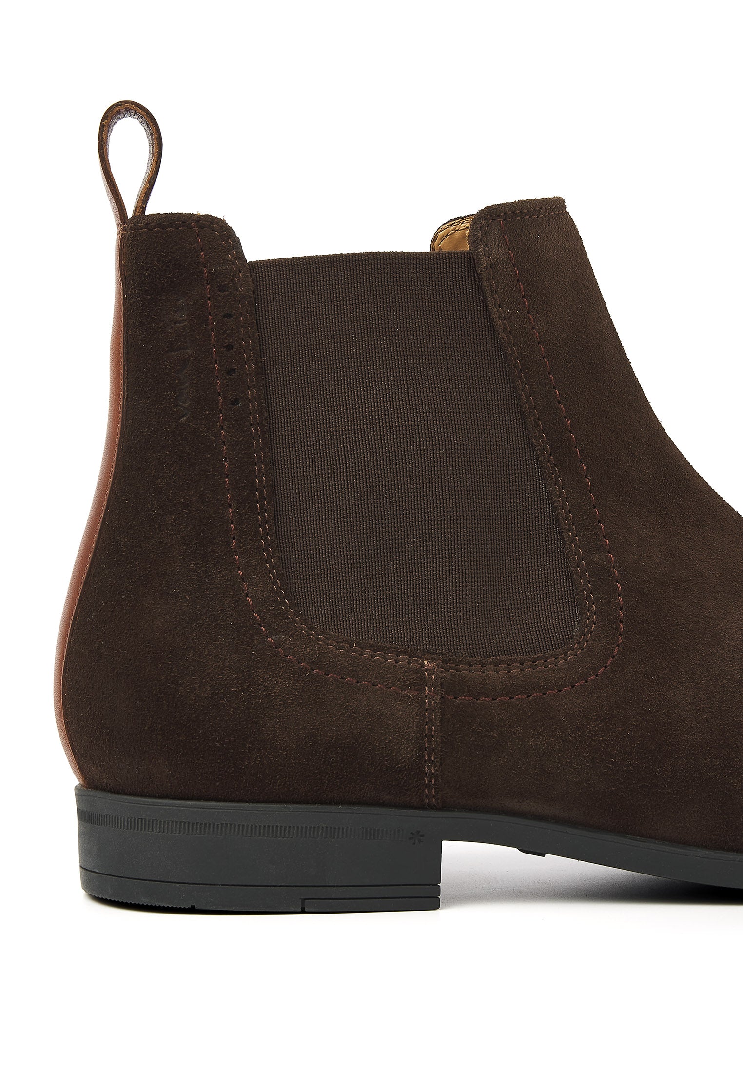 Testa di Moro brauner Wildleder Portofino Chelsea Boot