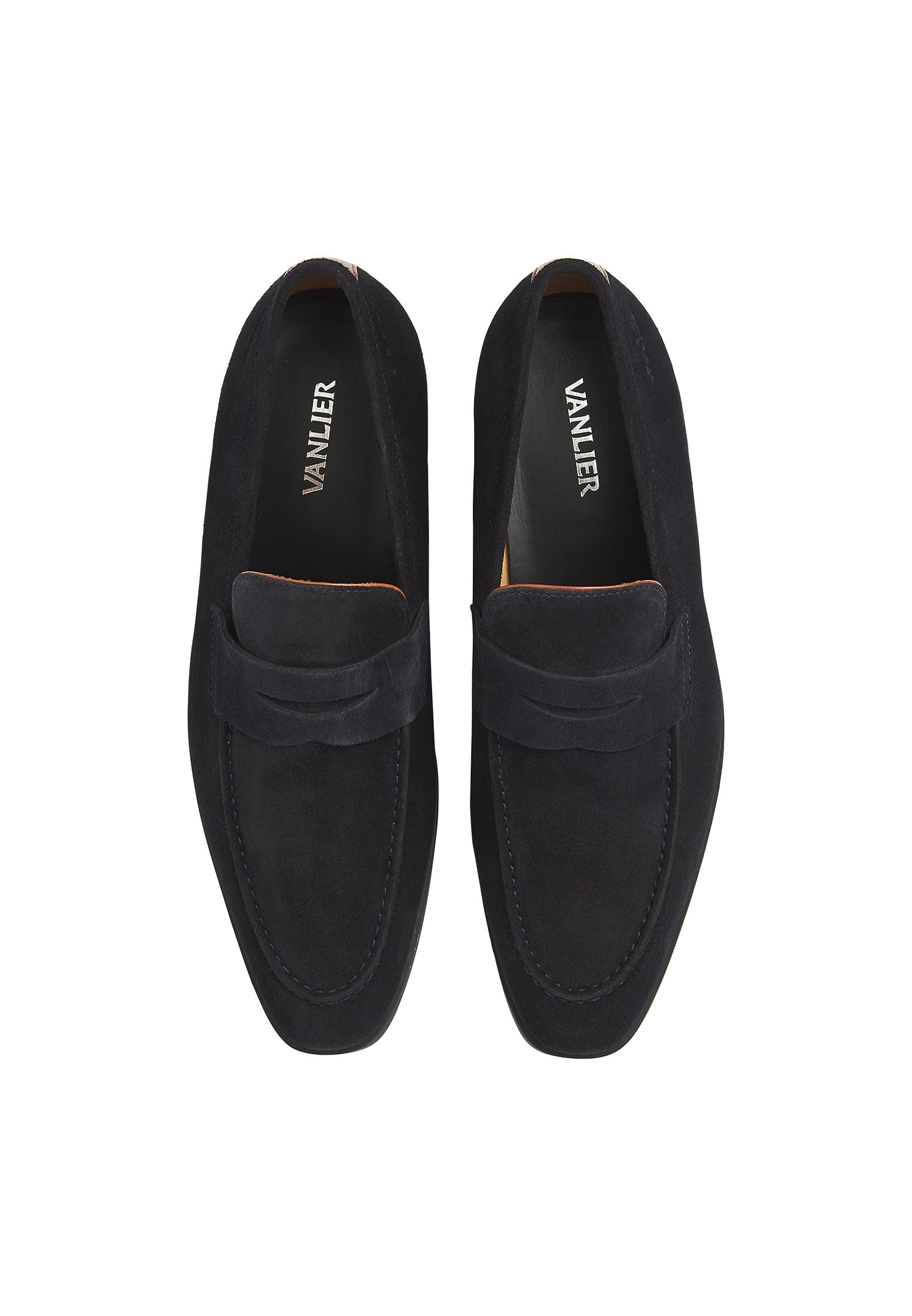 Navy Wildleder Portofino Loafer