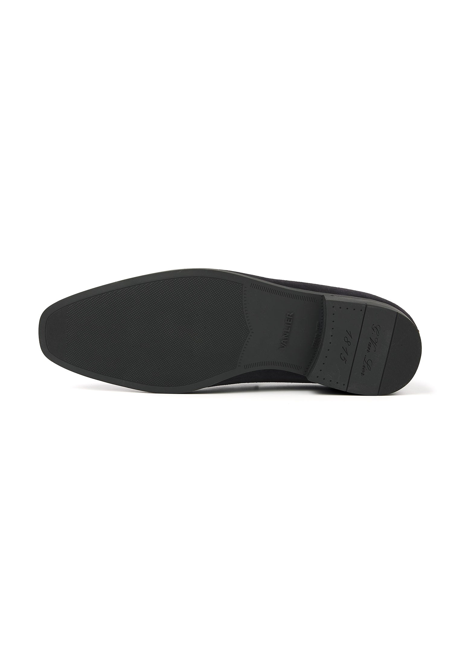 Navy suède Portofino loafer