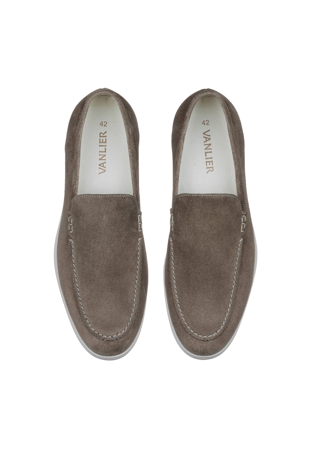 Taupe Wildleder Ascona Loafer