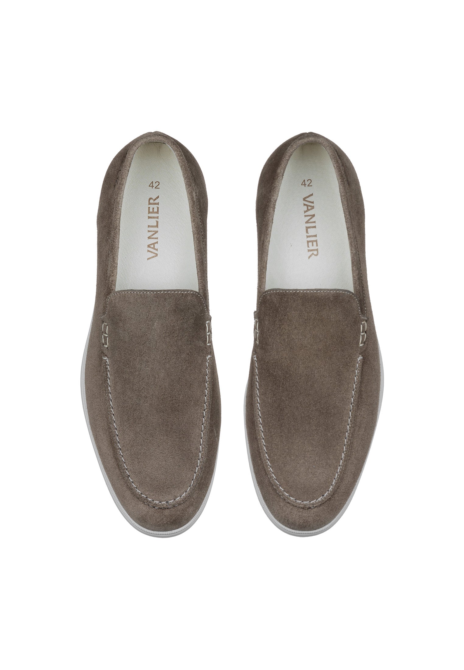 Taupe Wildleder Ascona Loafer