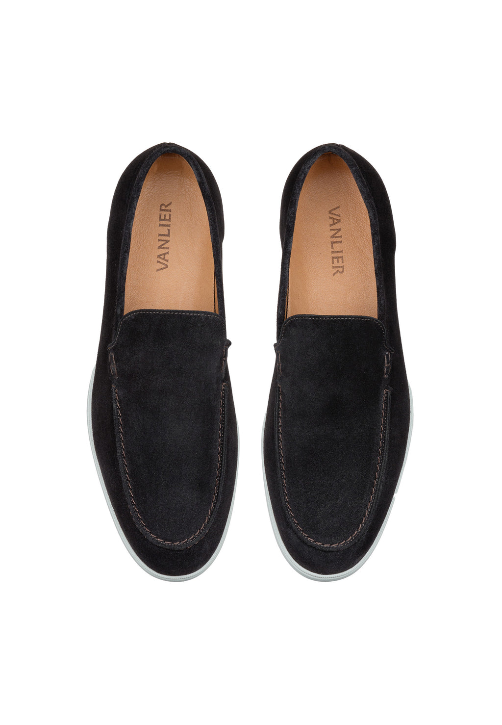 Testa di Moro braunes Wildleder Ascona Loafer