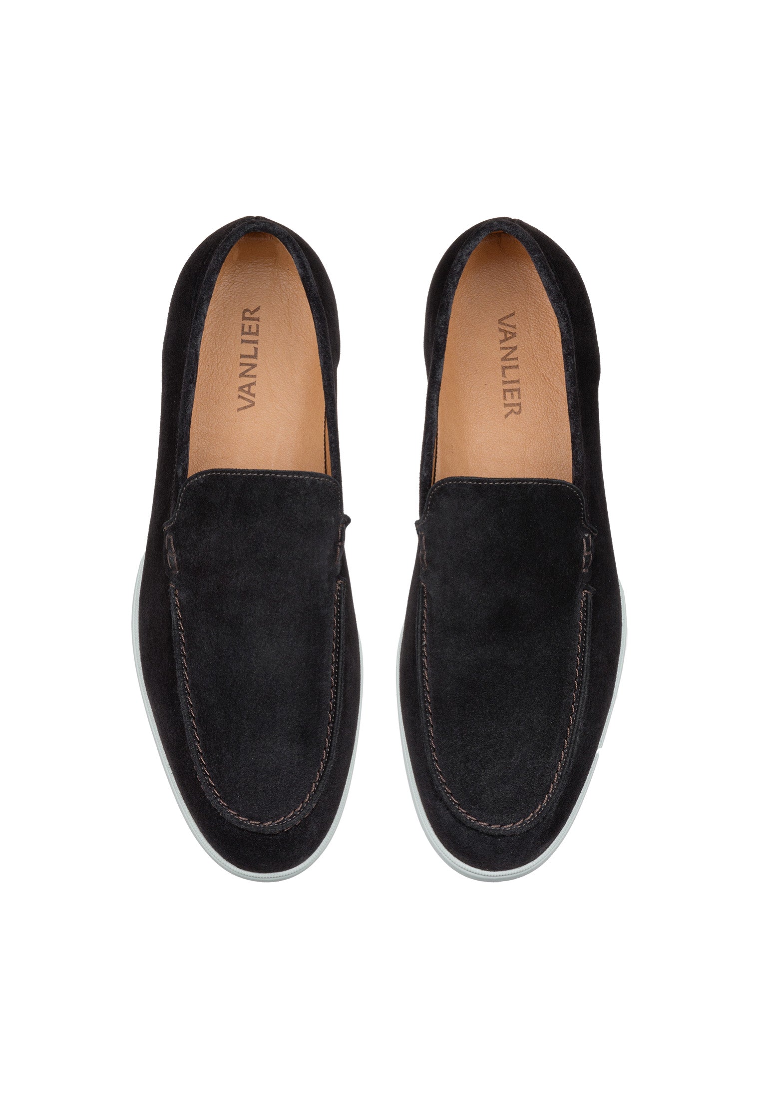 Testa di Moro braunes Wildleder Ascona Loafer