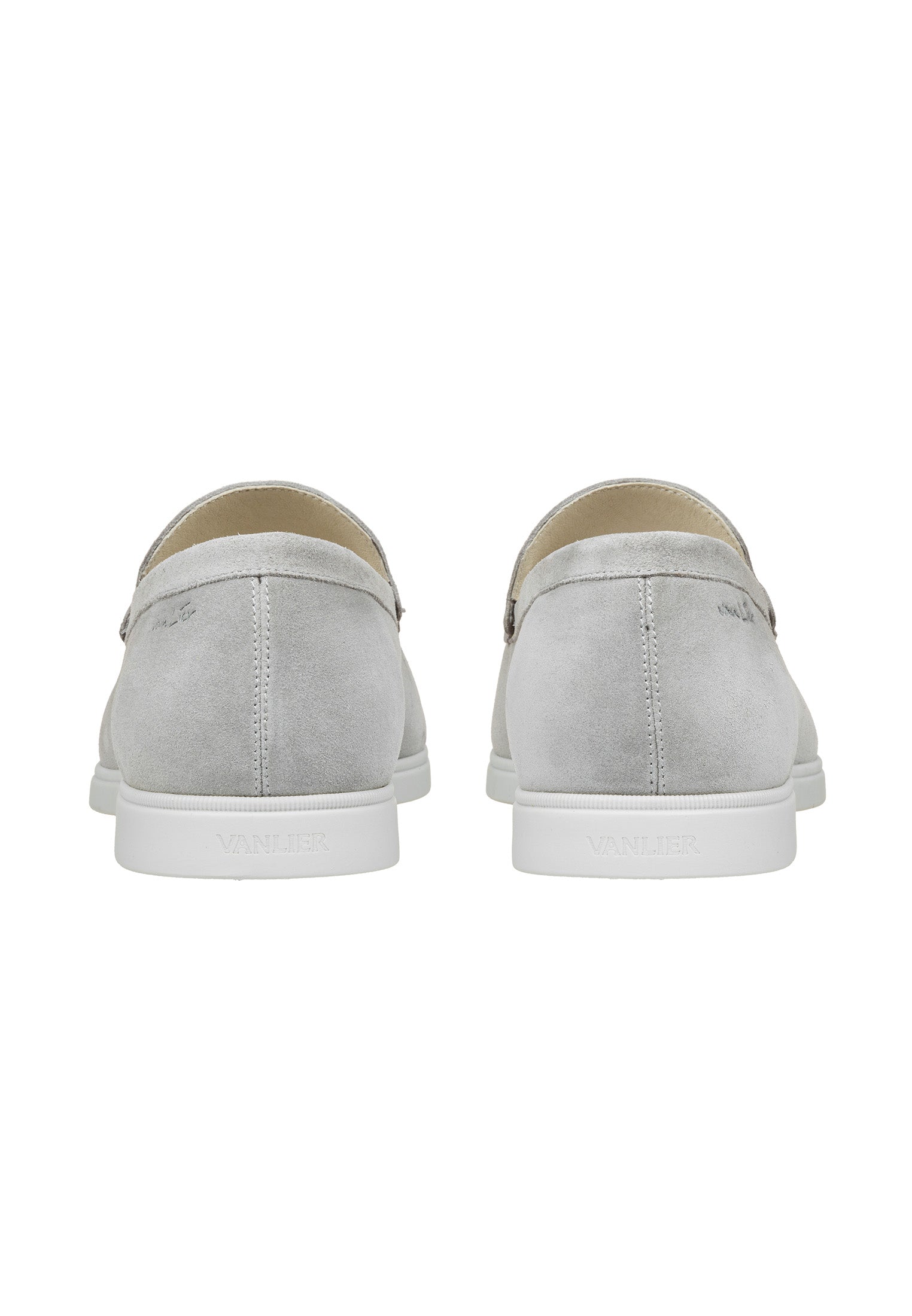 Hellgrauer Wildleder Ascona Loafer