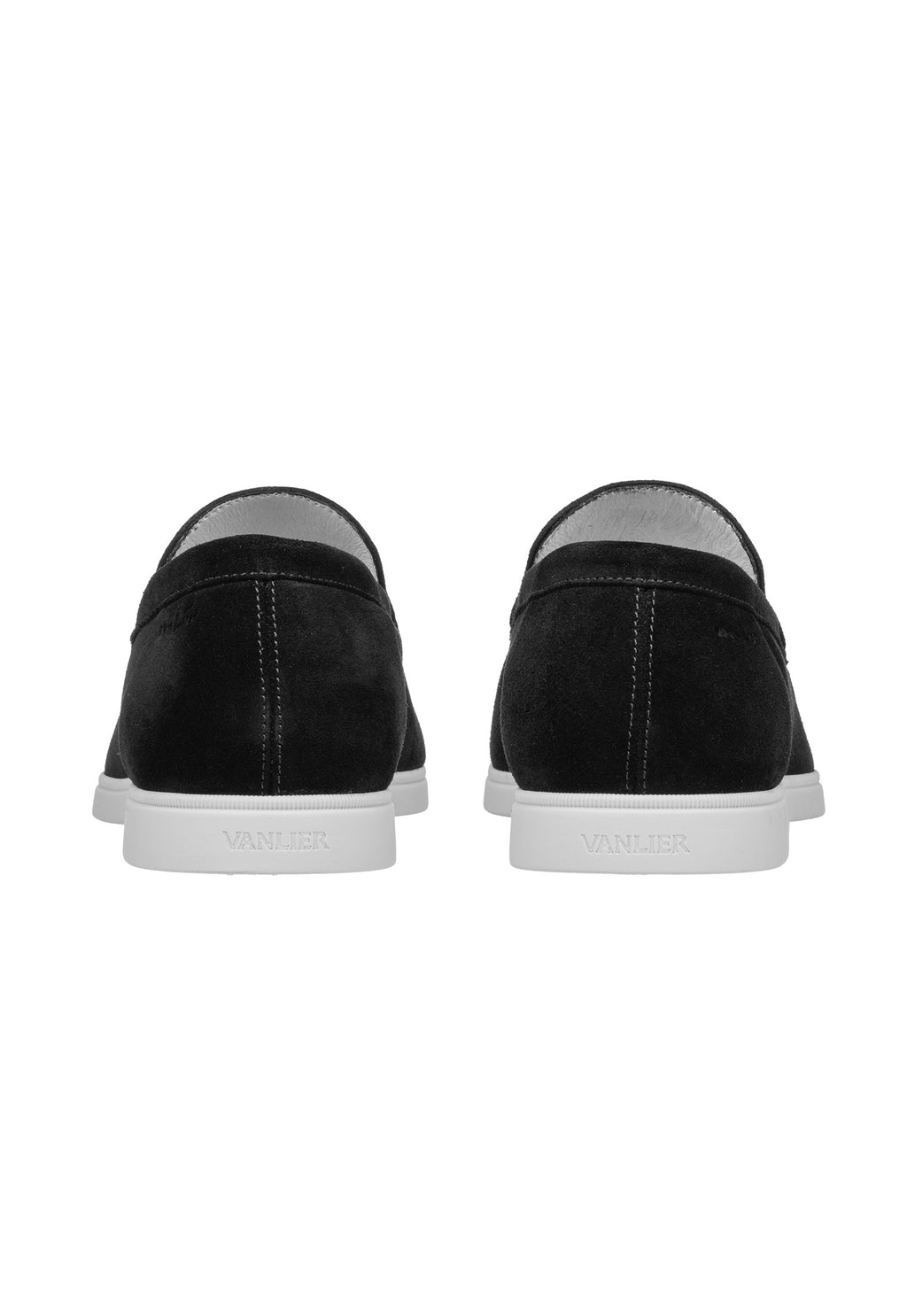 Schwarzer Wildleder Ascona Loafer