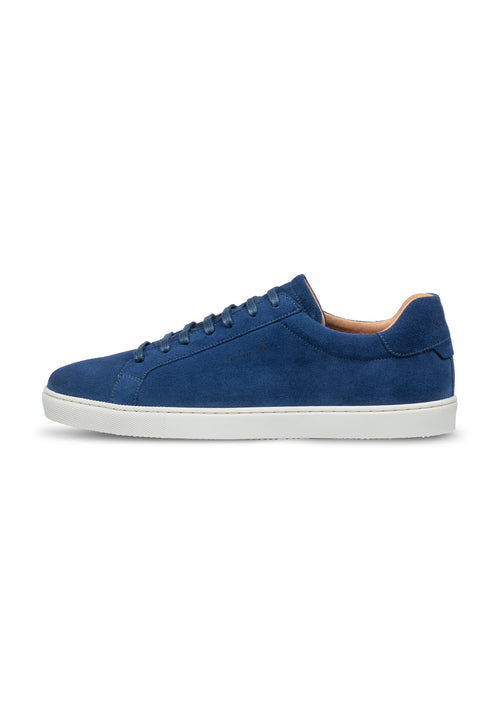 Blauer Wildleder Napoli Sneaker