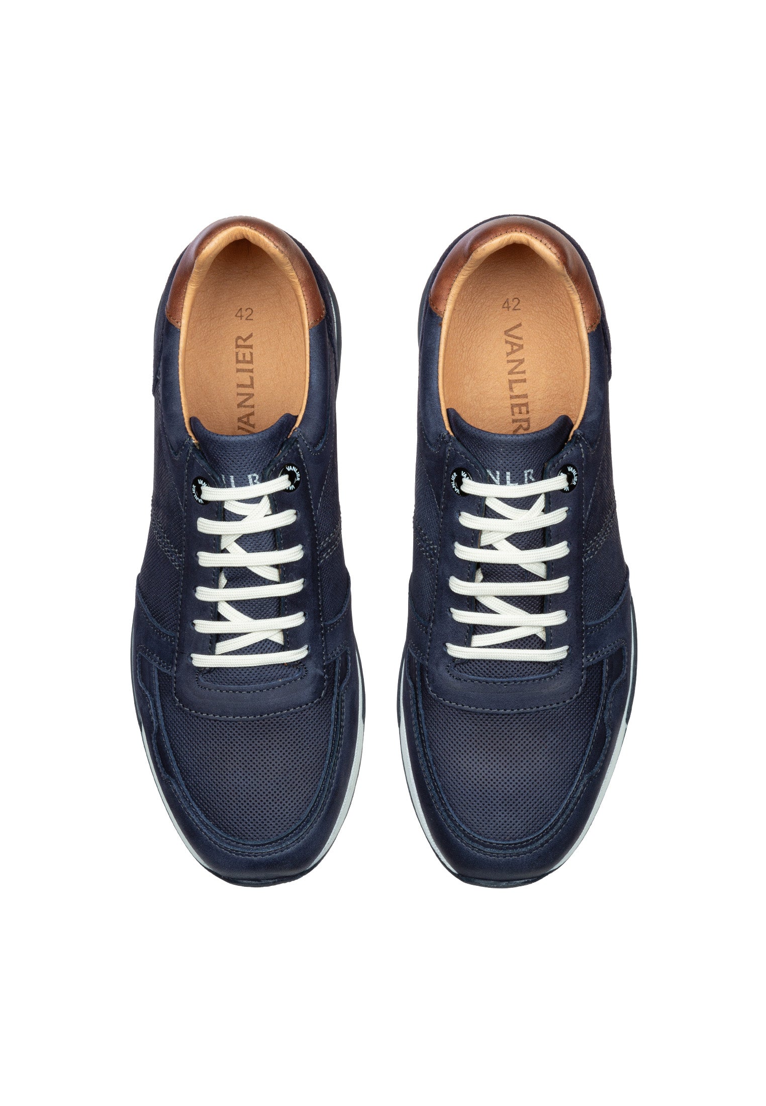 Navyblau Nubuk Positano Sneaker