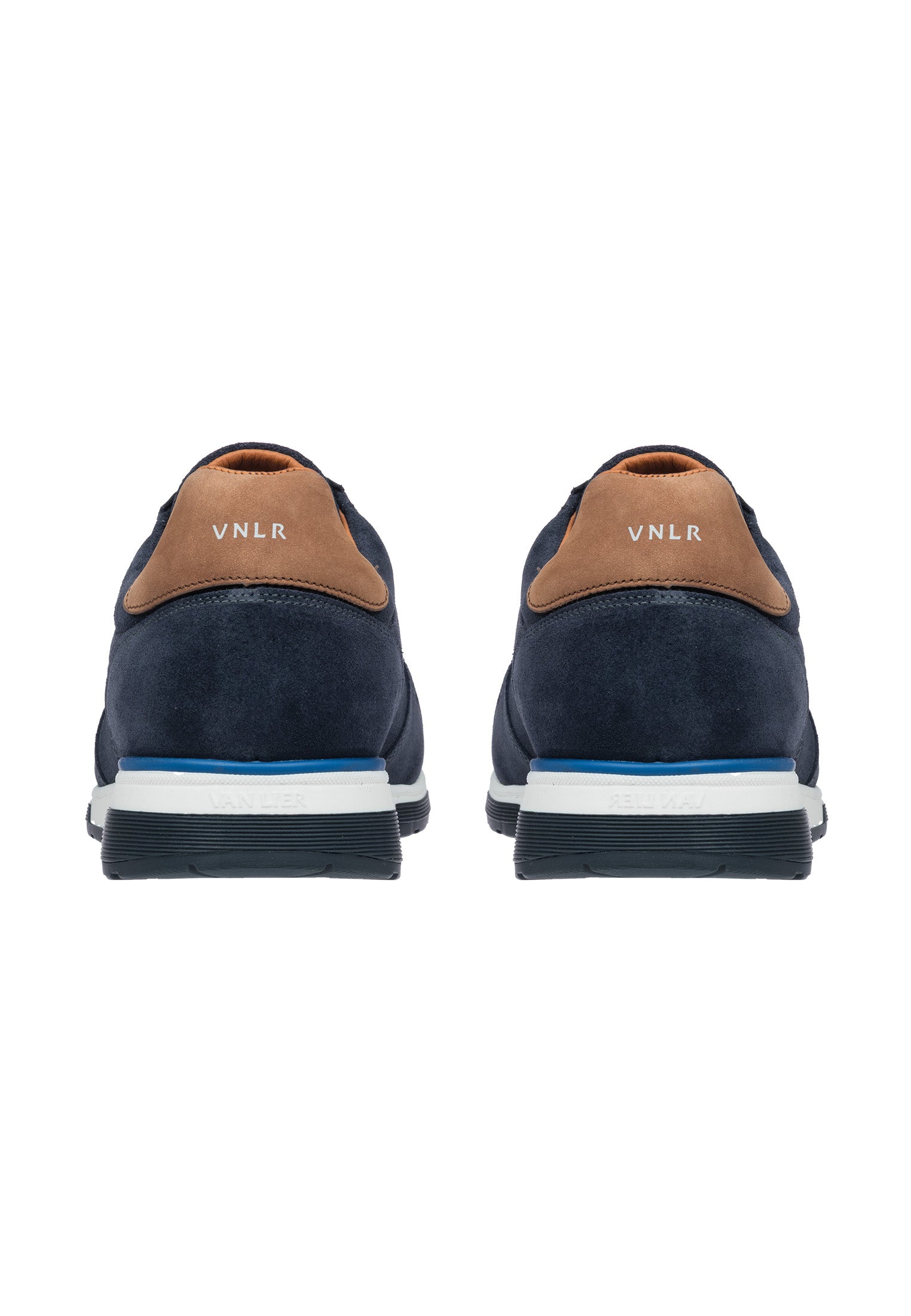 Navy blauw suède Positano sneaker