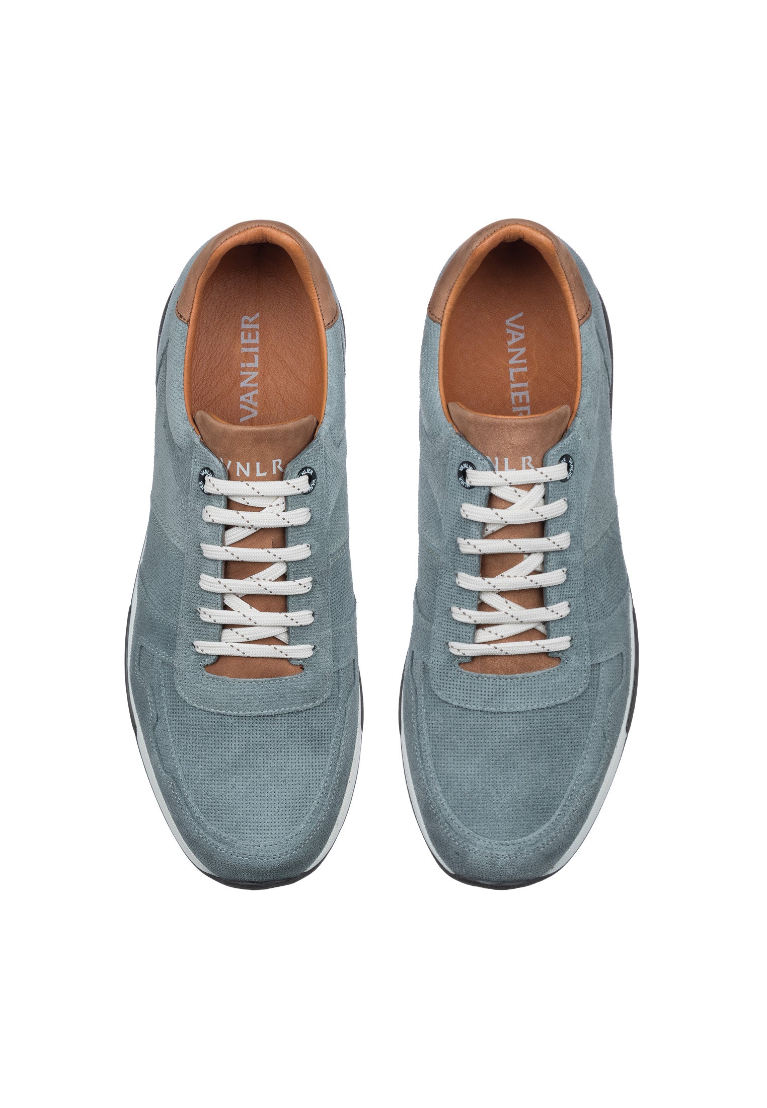 Grau-blauer Wildleder Positano Sneaker