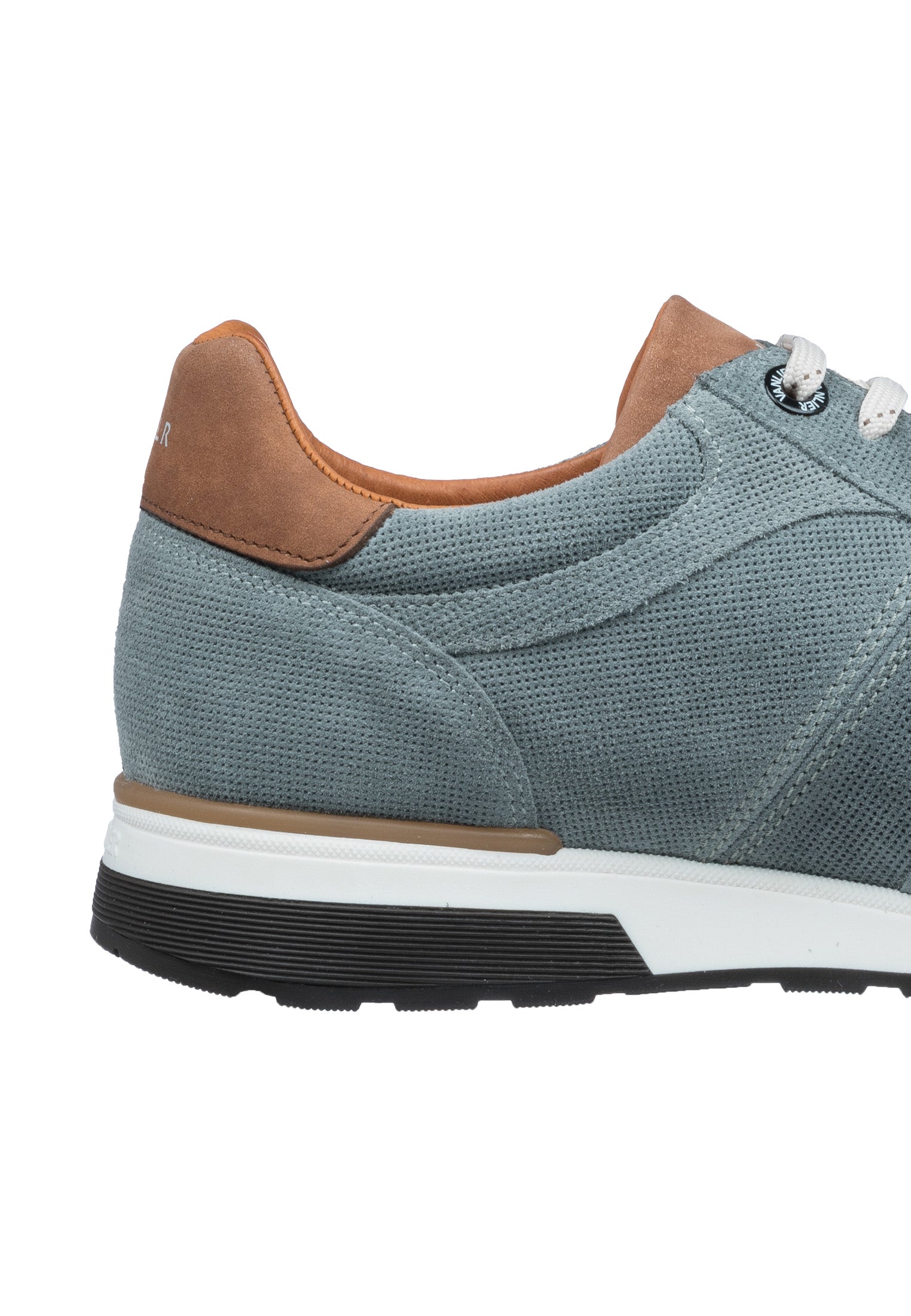Grau-blauer Wildleder Positano Sneaker