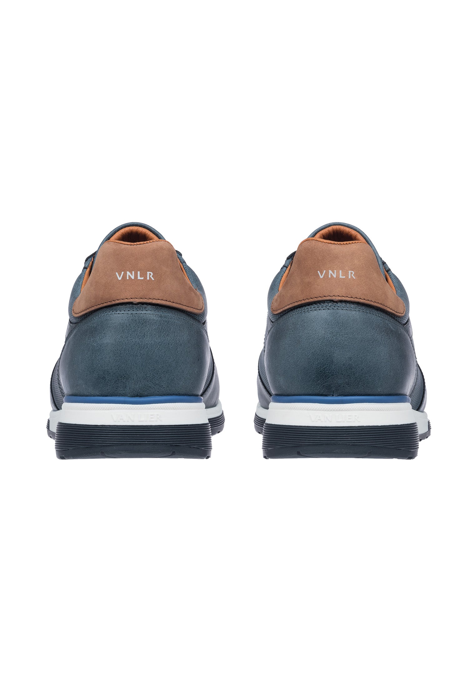 Navy-Blauer Glattleder Positano Sneaker