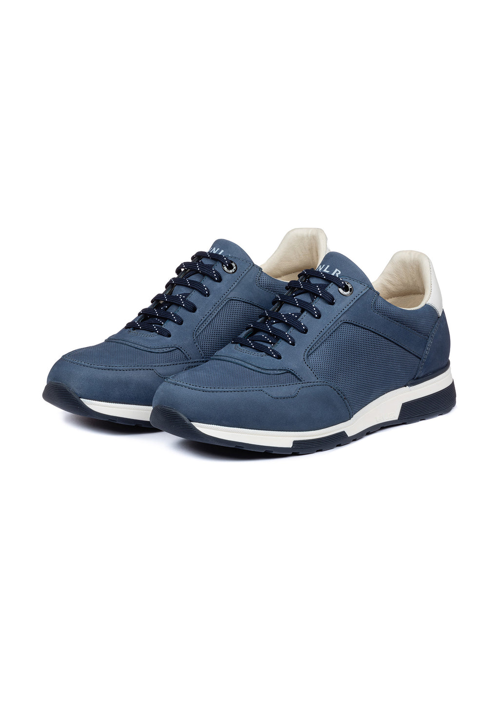 Blauw nubuck Positano sneaker