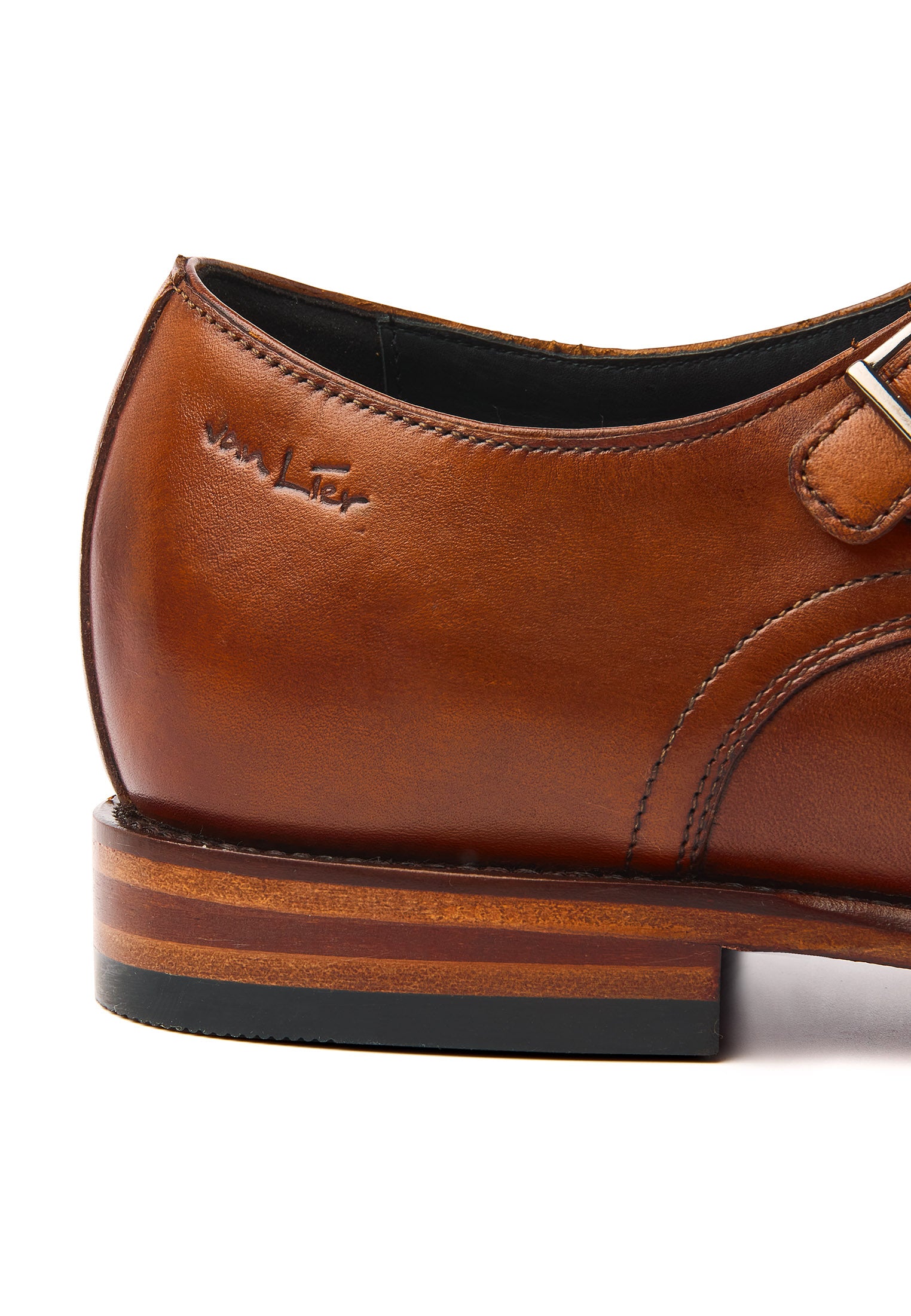 Cognac Loafer Madison gespschoen