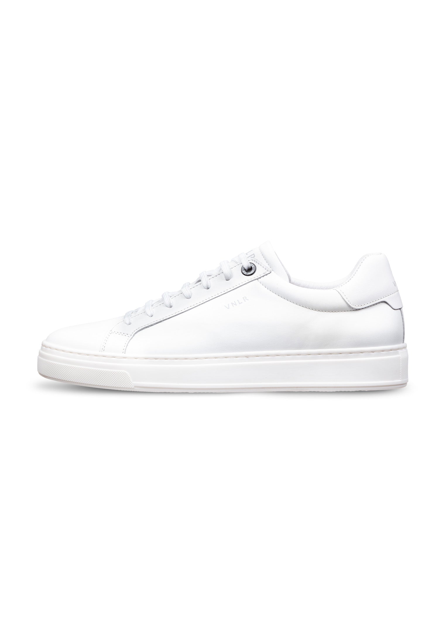 Wit gladleren Barossa sneaker