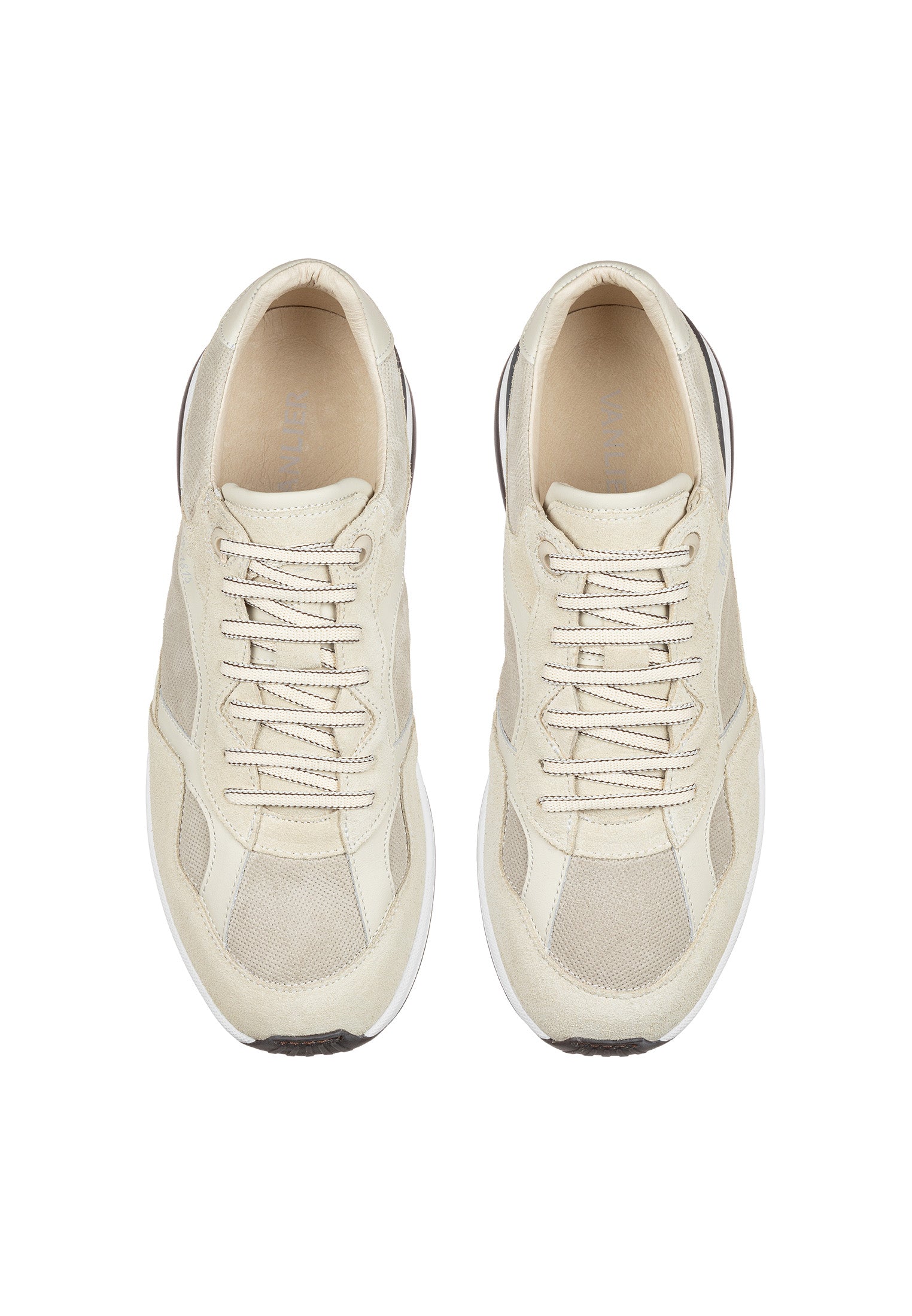Zand beige suède combi Ferro sneaker
