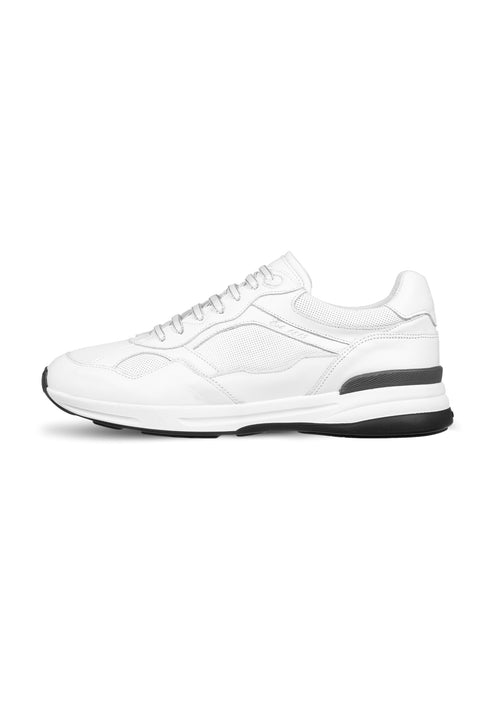 Wit gladleren Ferro sneaker