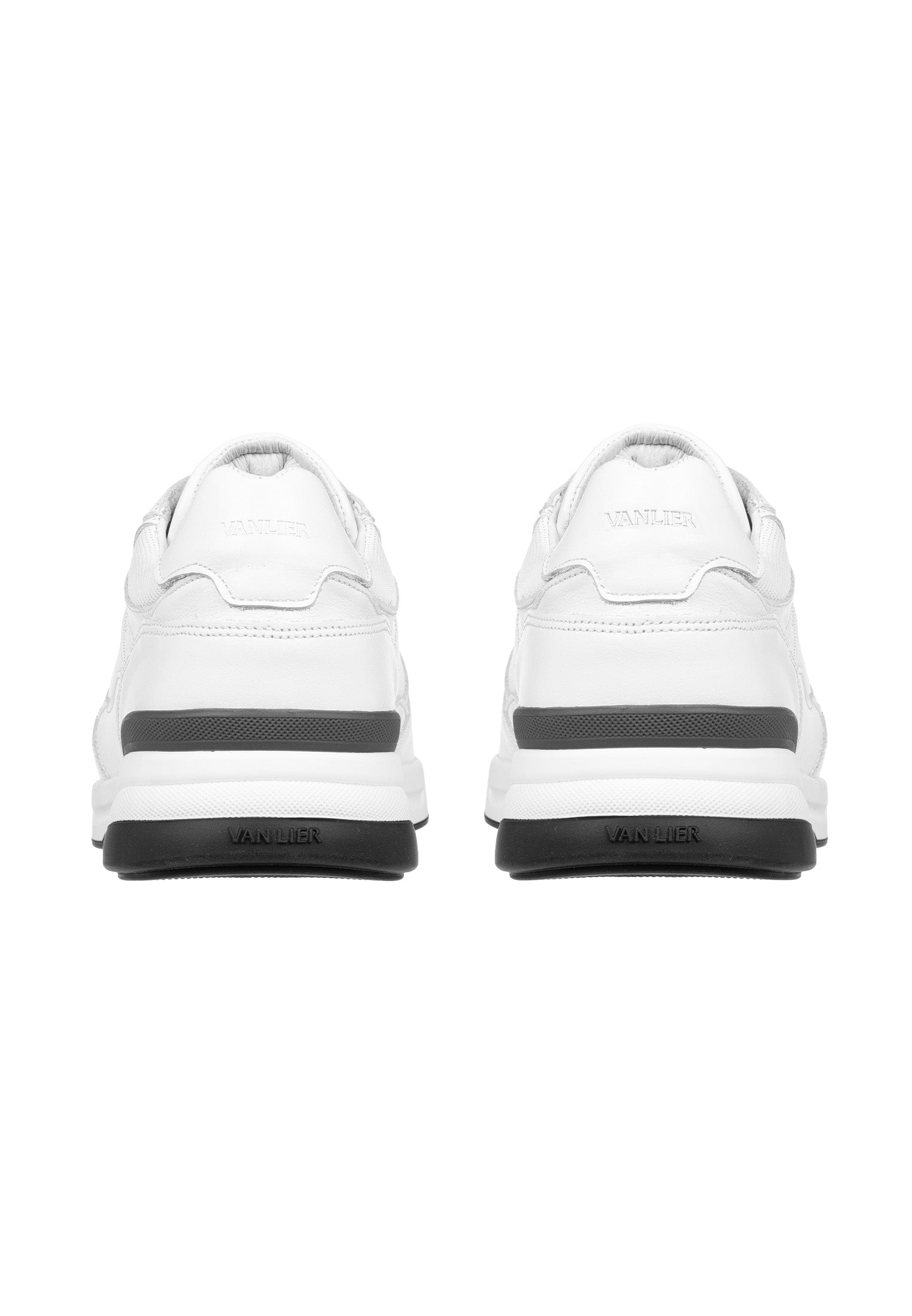 Wit gladleren Ferro sneaker