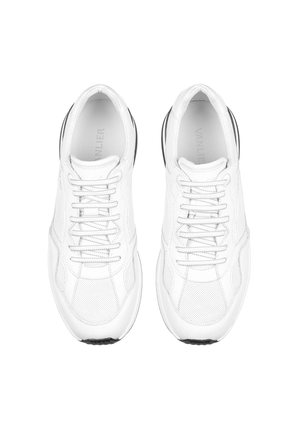 Wit gladleren Ferro sneaker