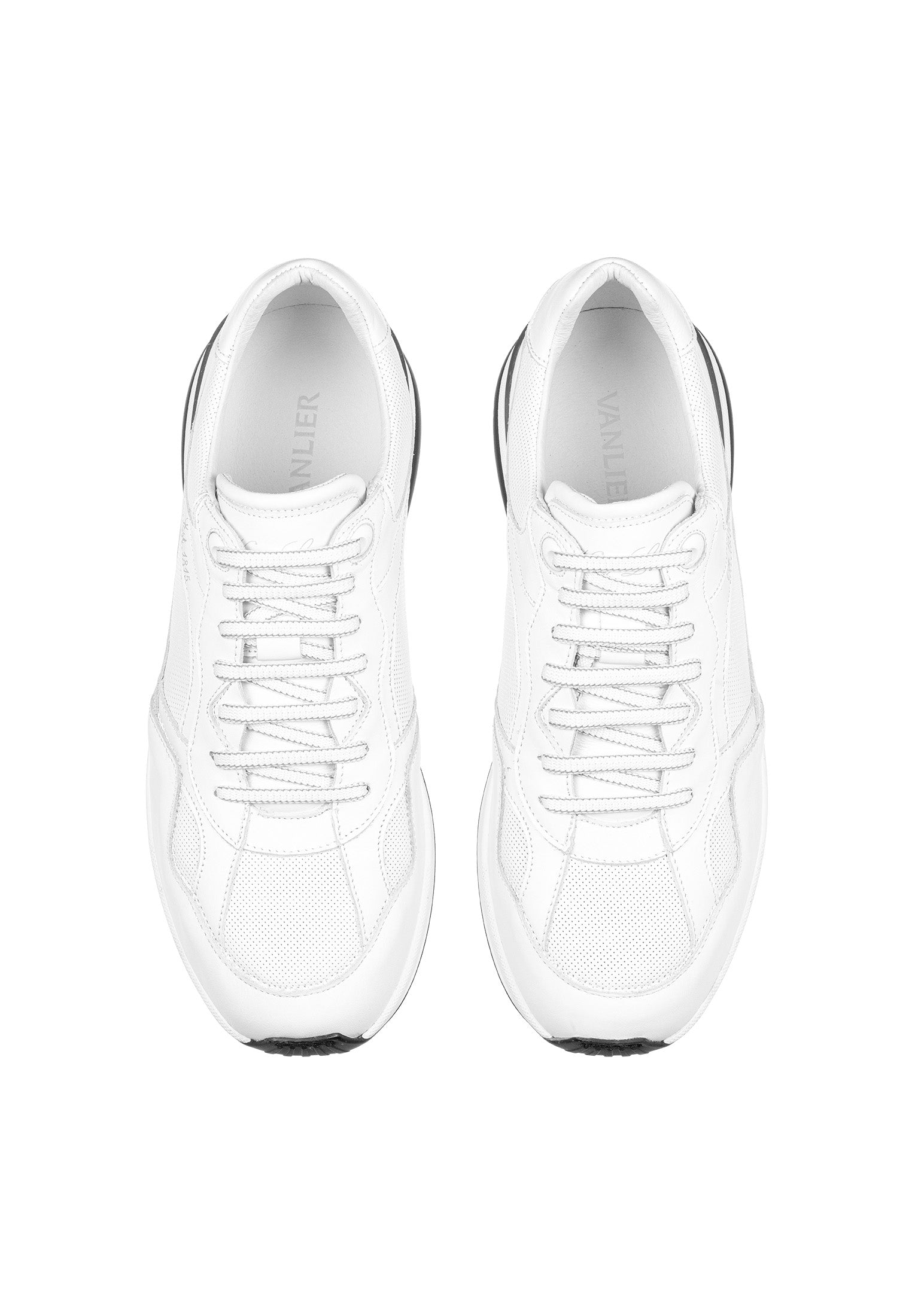 Wit gladleren Ferro sneaker