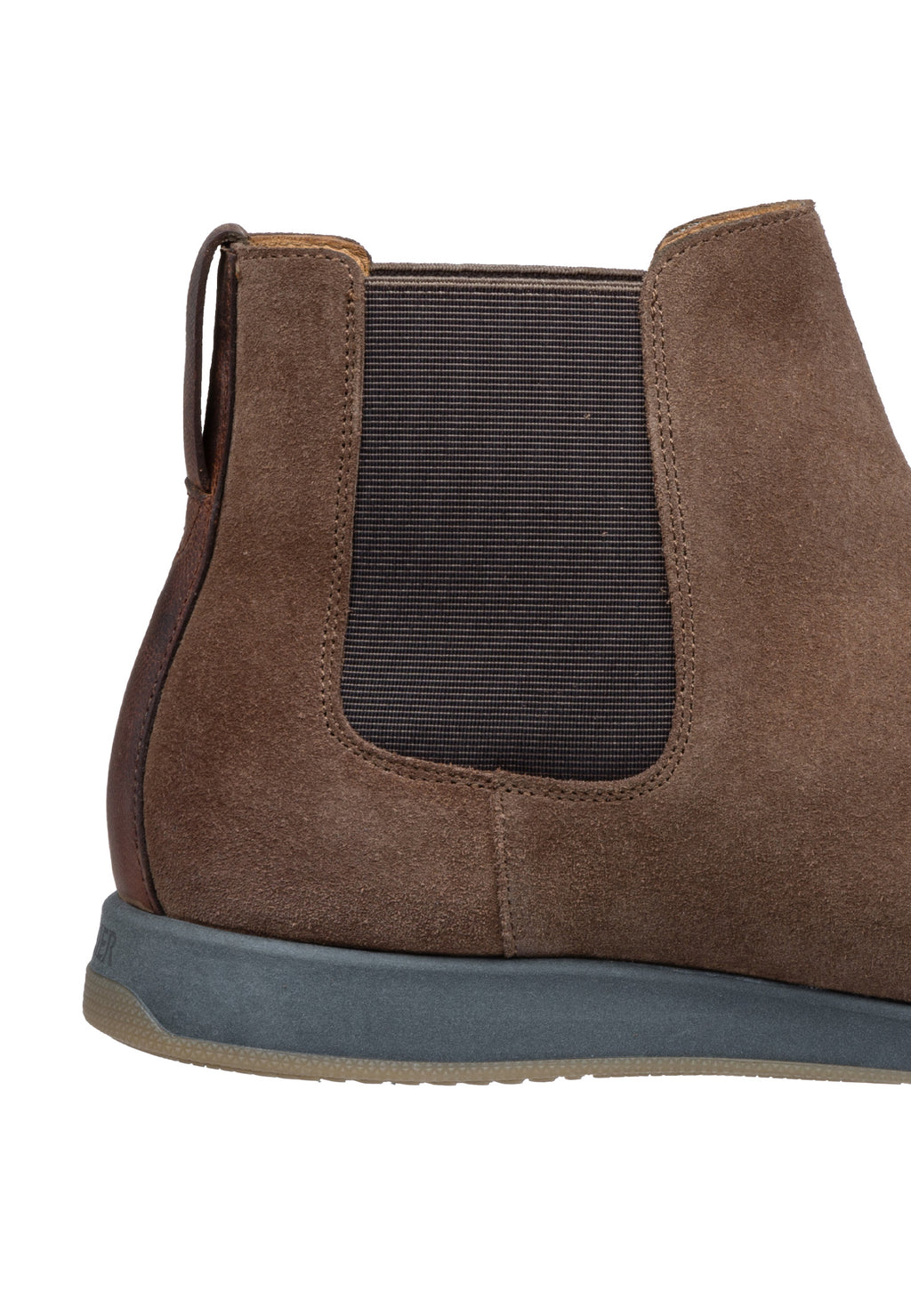 Taupe Wildleder Ticino Chelsea Boot