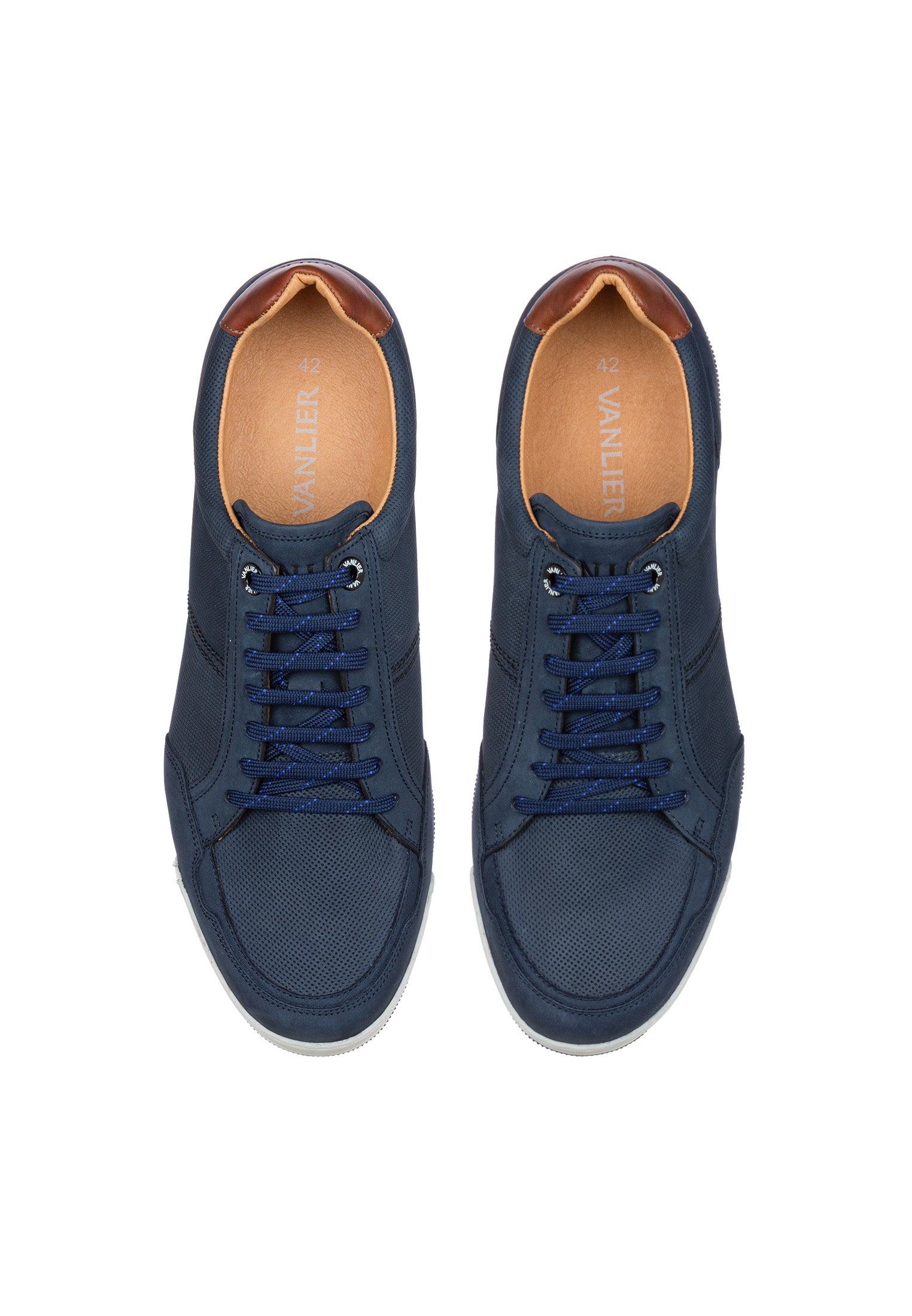 Navy blauw nubuck Magnus Loafer