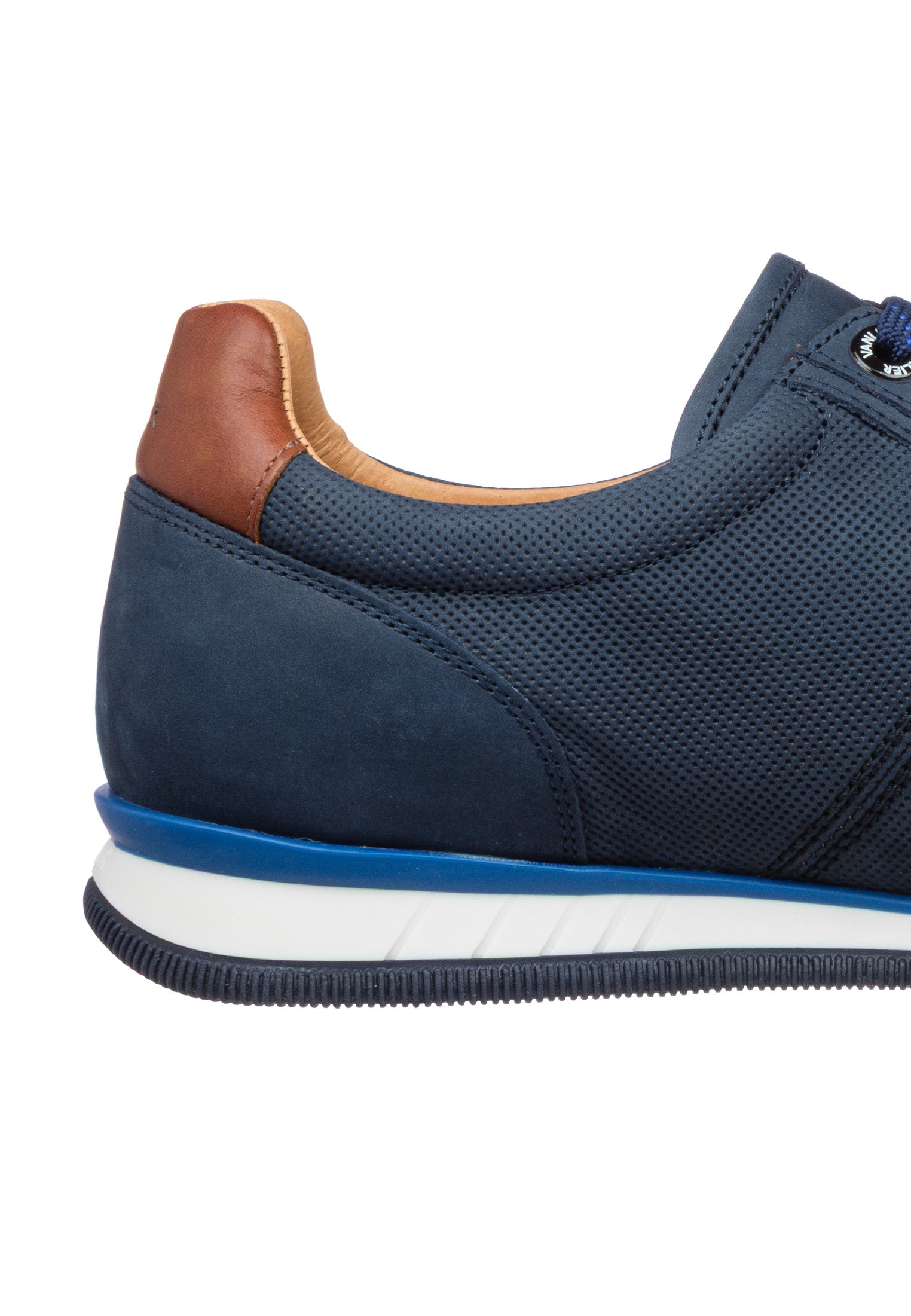 Navy blauw nubuck Magnus Loafer