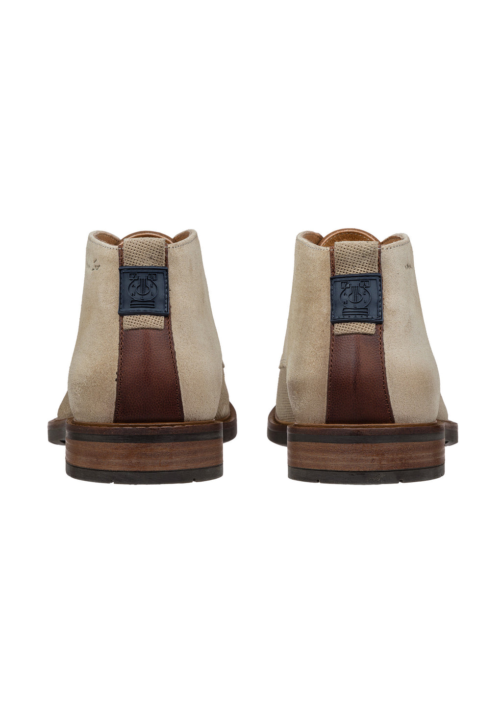 helles Taupe Wildleder Boston Boot