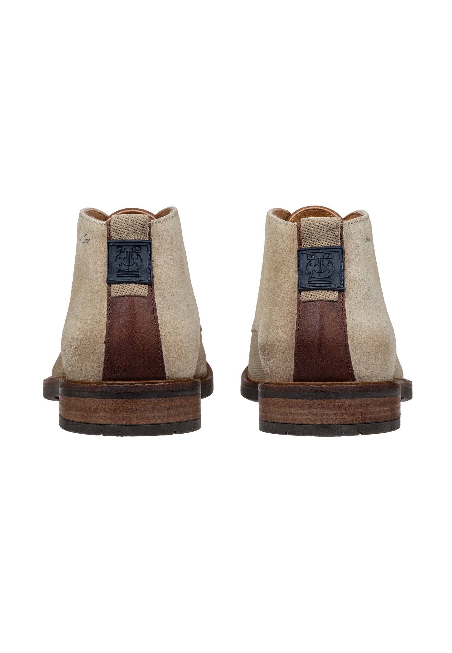 helles Taupe Wildleder Boston Boot