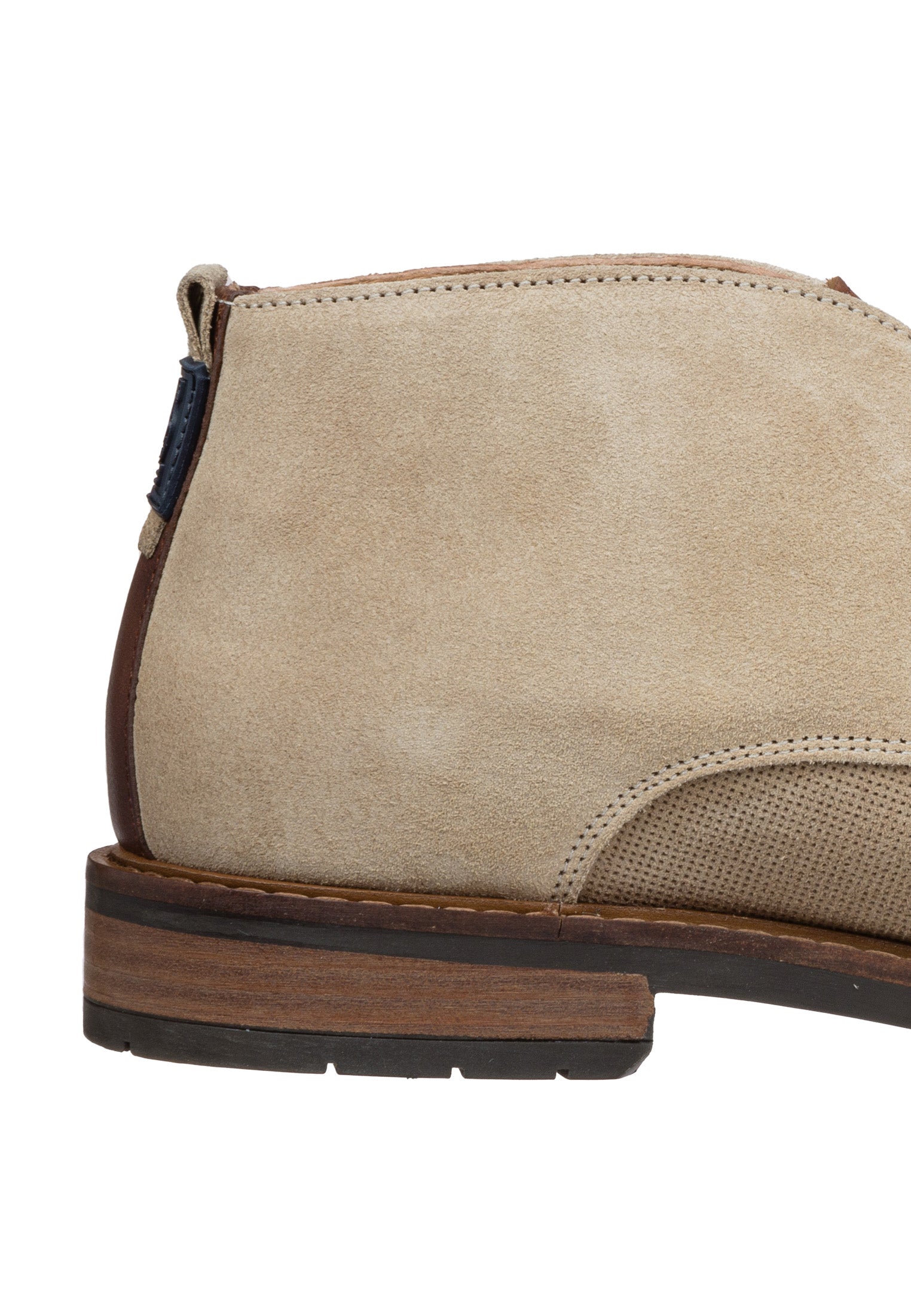 helles Taupe Wildleder Boston Boot