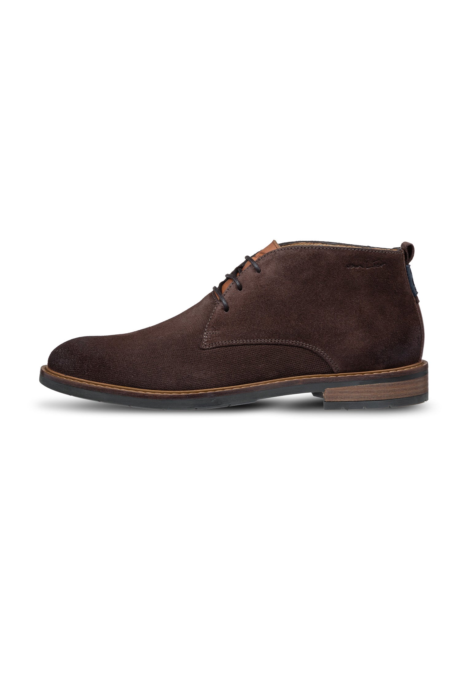 T-moro brauner Wildleder Boston Boot