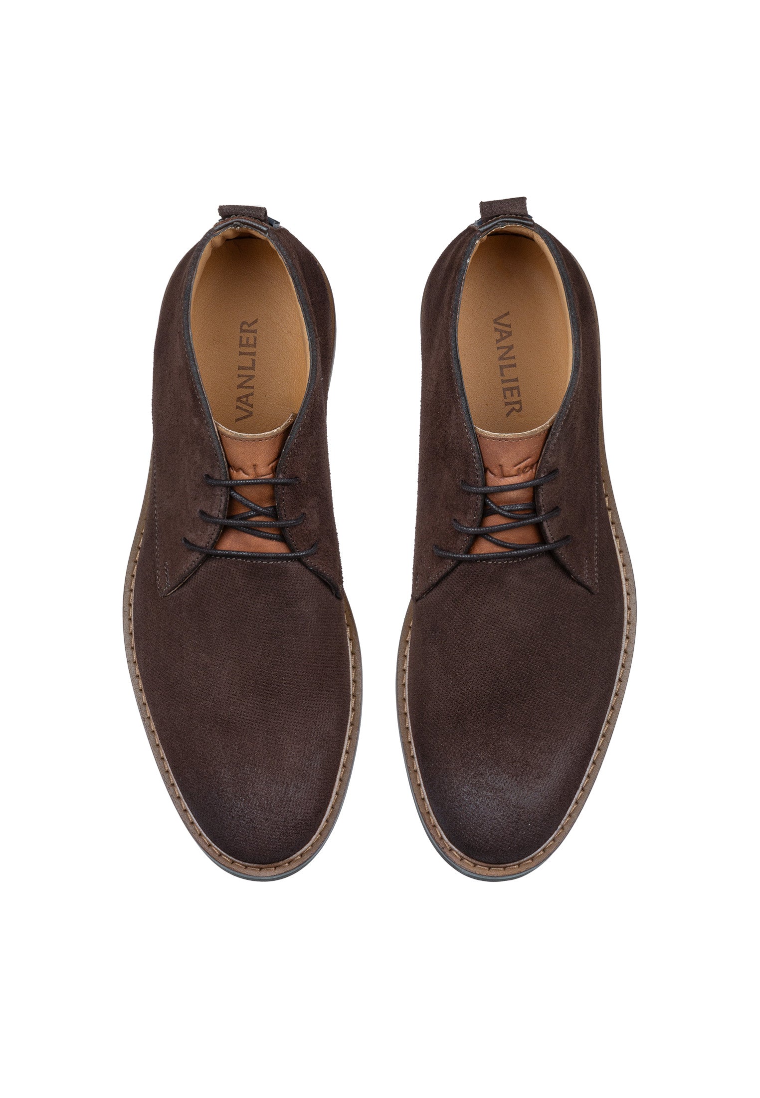 T-moro brauner Wildleder Boston Boot