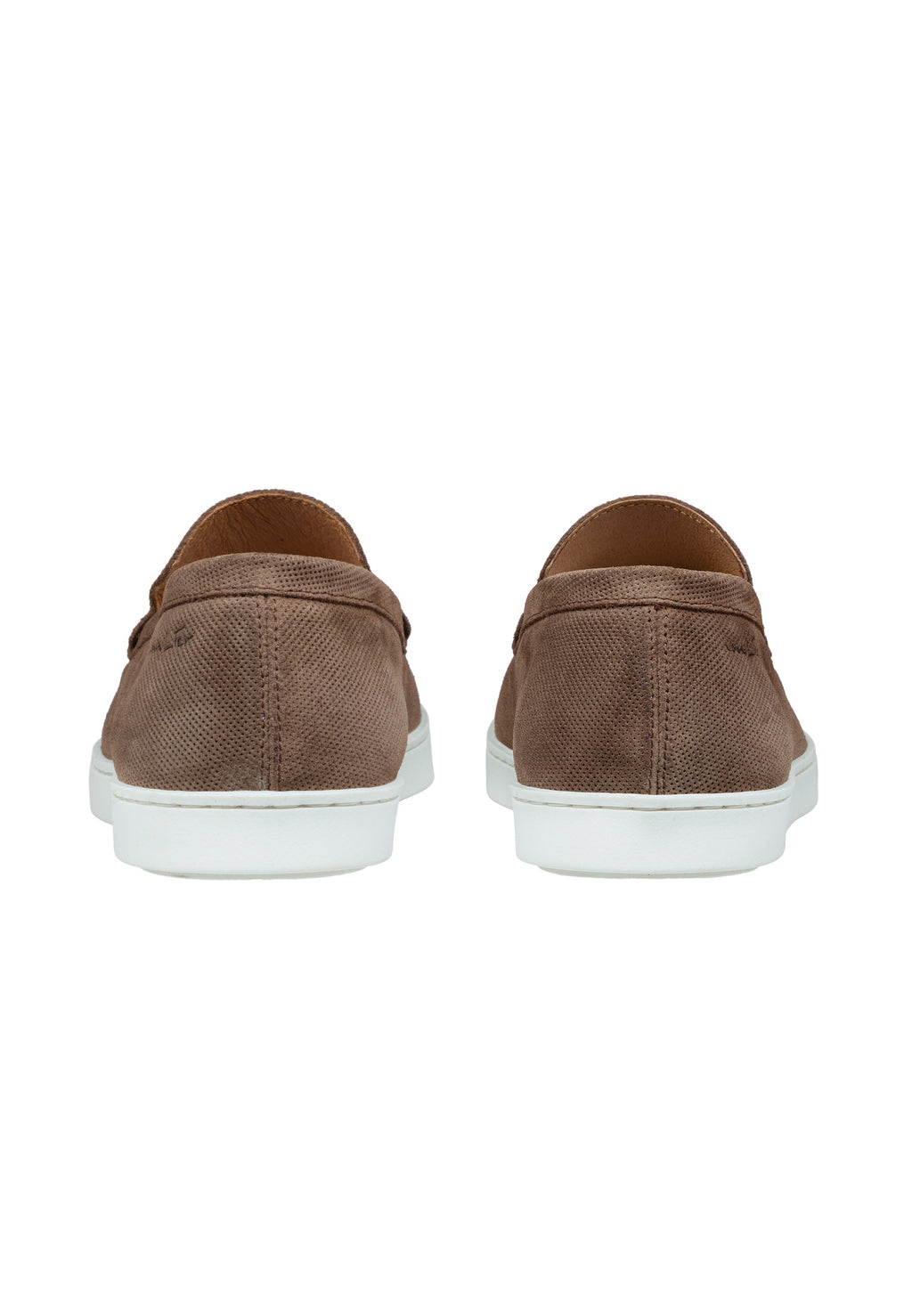 Hellbrauner Lugano Loafer aus Wildleder