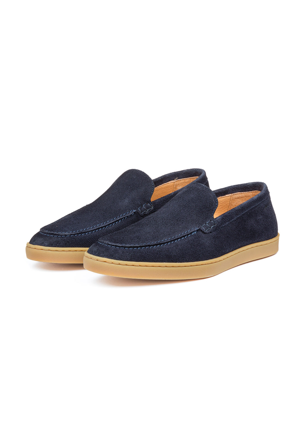 Navy Wildleder Lugano Loafer