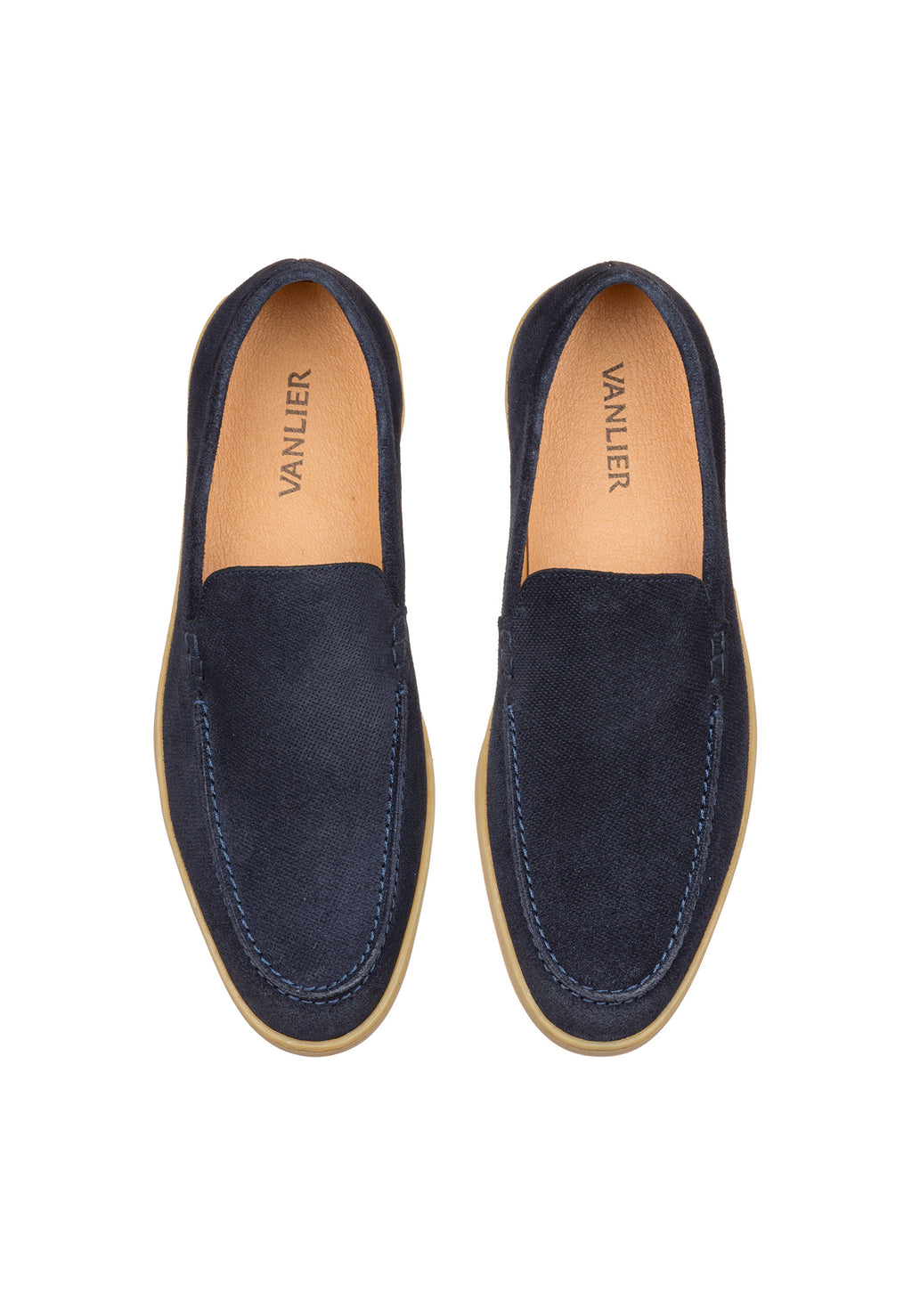 Navy Wildleder Lugano Loafer