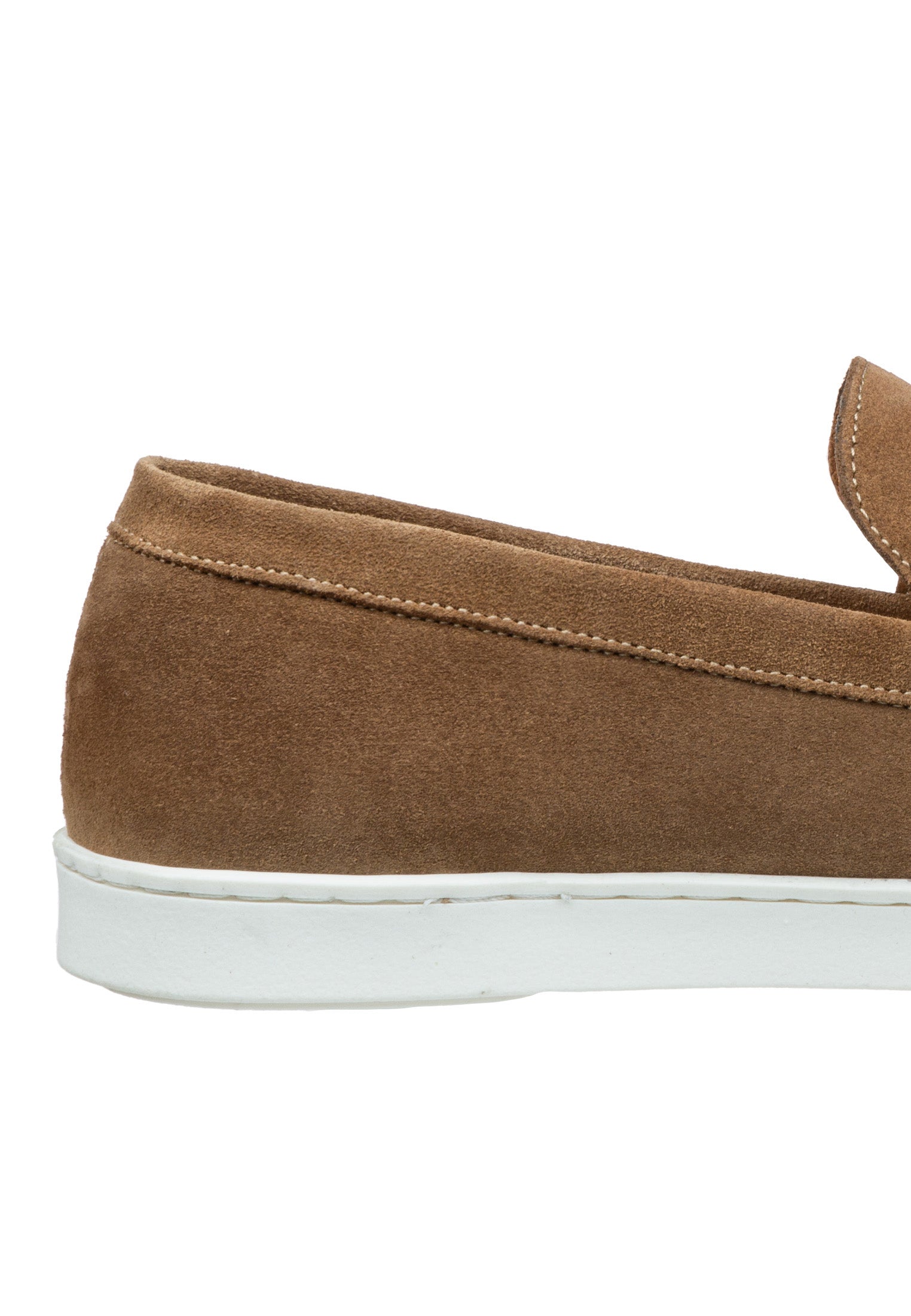 Zand beige Wildleder Lugano Loafer