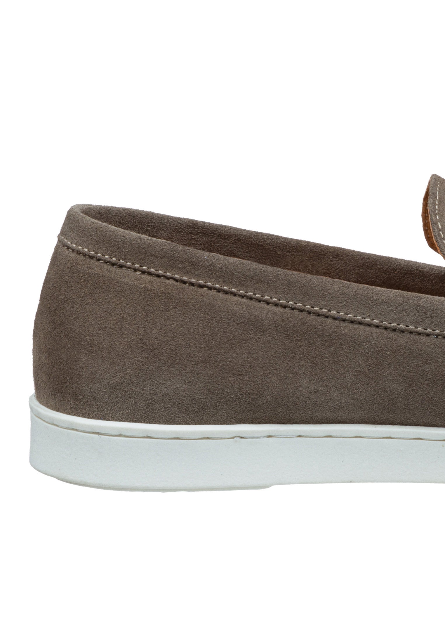 Taupe Wildleder Lugano Loafer