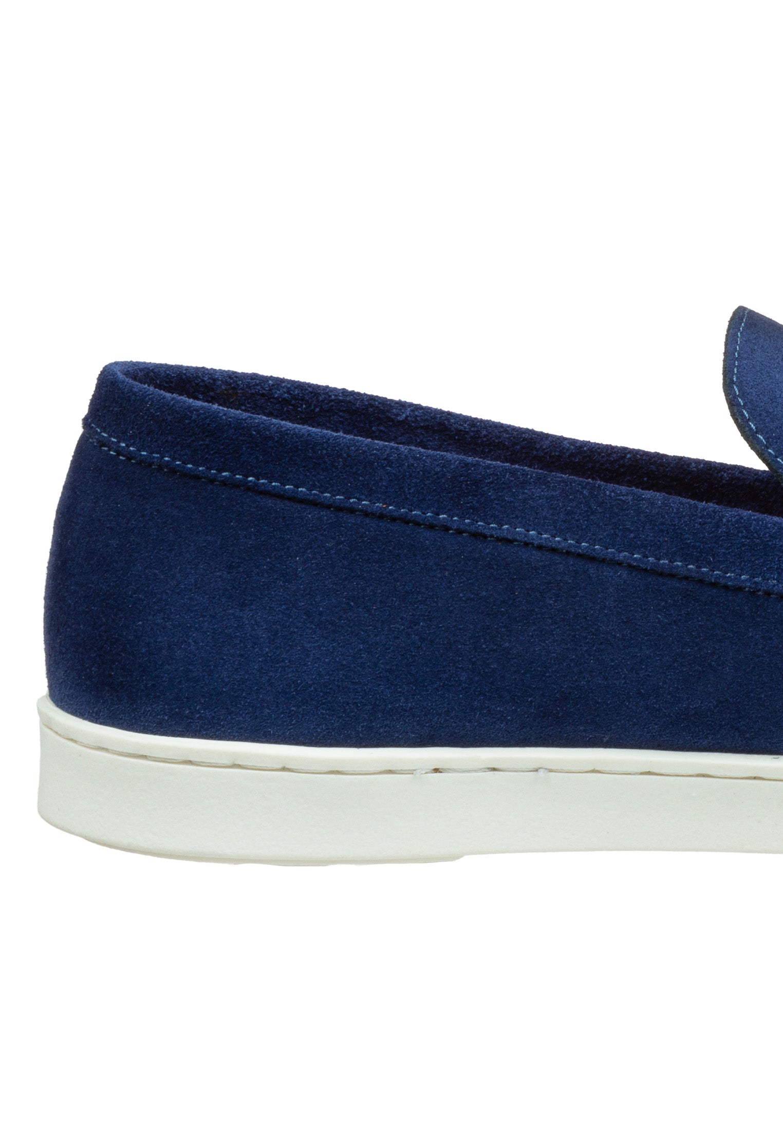Blauer Wildleder Lugano Loafer