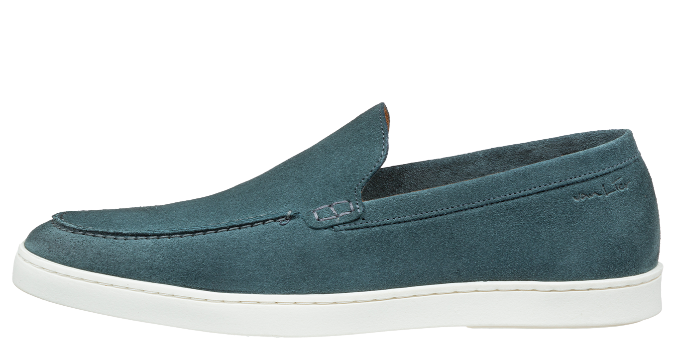 Petrolblau Lugano Loafer