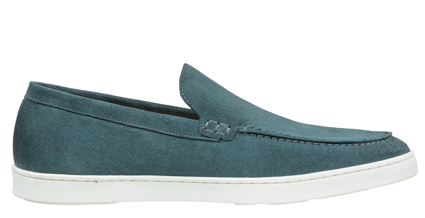 Petrolblau Lugano Loafer