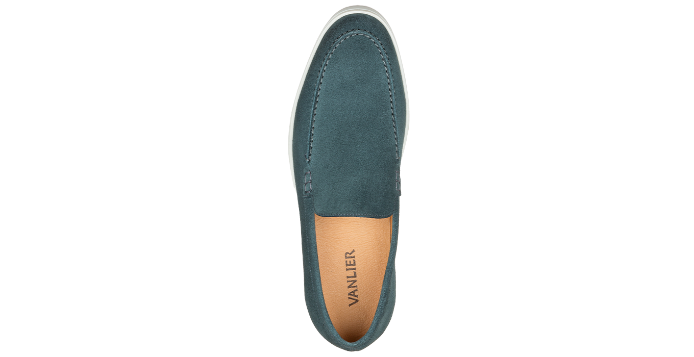 Petrolblau Lugano Loafer
