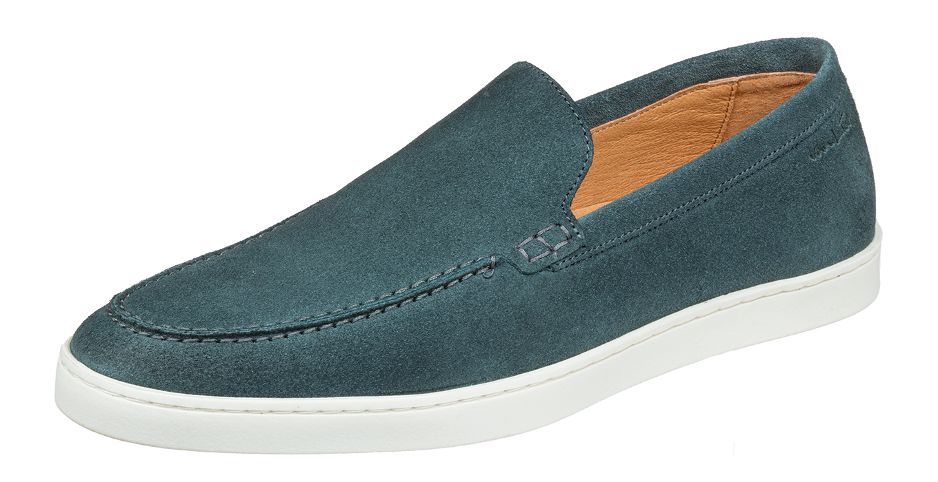 Petrolblau Lugano Loafer