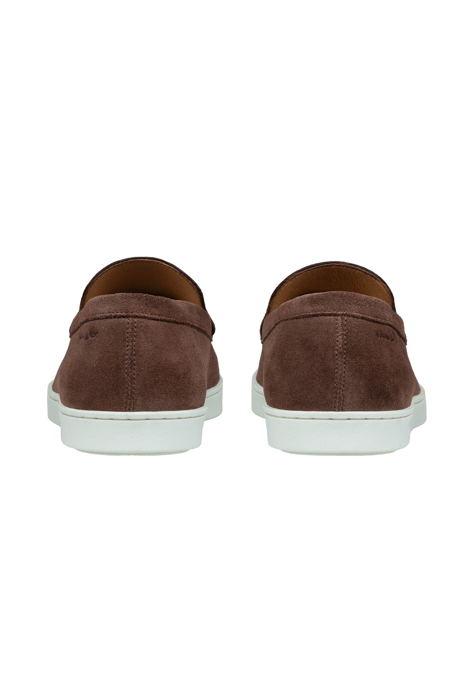 Dunkelbrauner Wildleder Lugano Loafer