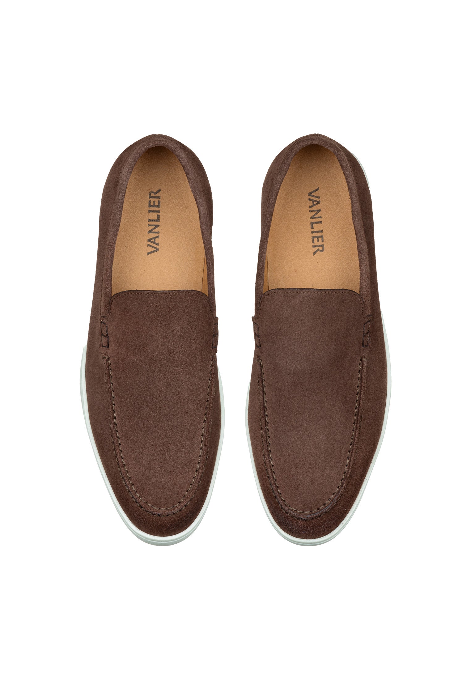 Dunkelbrauner Wildleder Lugano Loafer