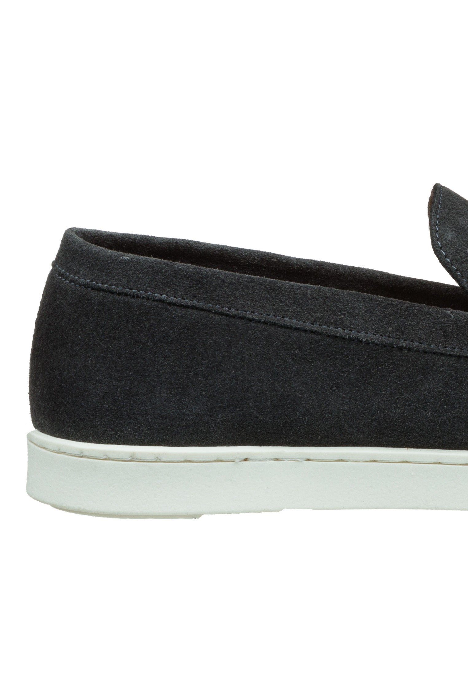 Hellgrauer Wildleder Lugano Loafer