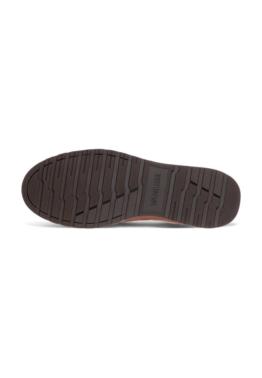 Cognac gladleren Ravello sneaker