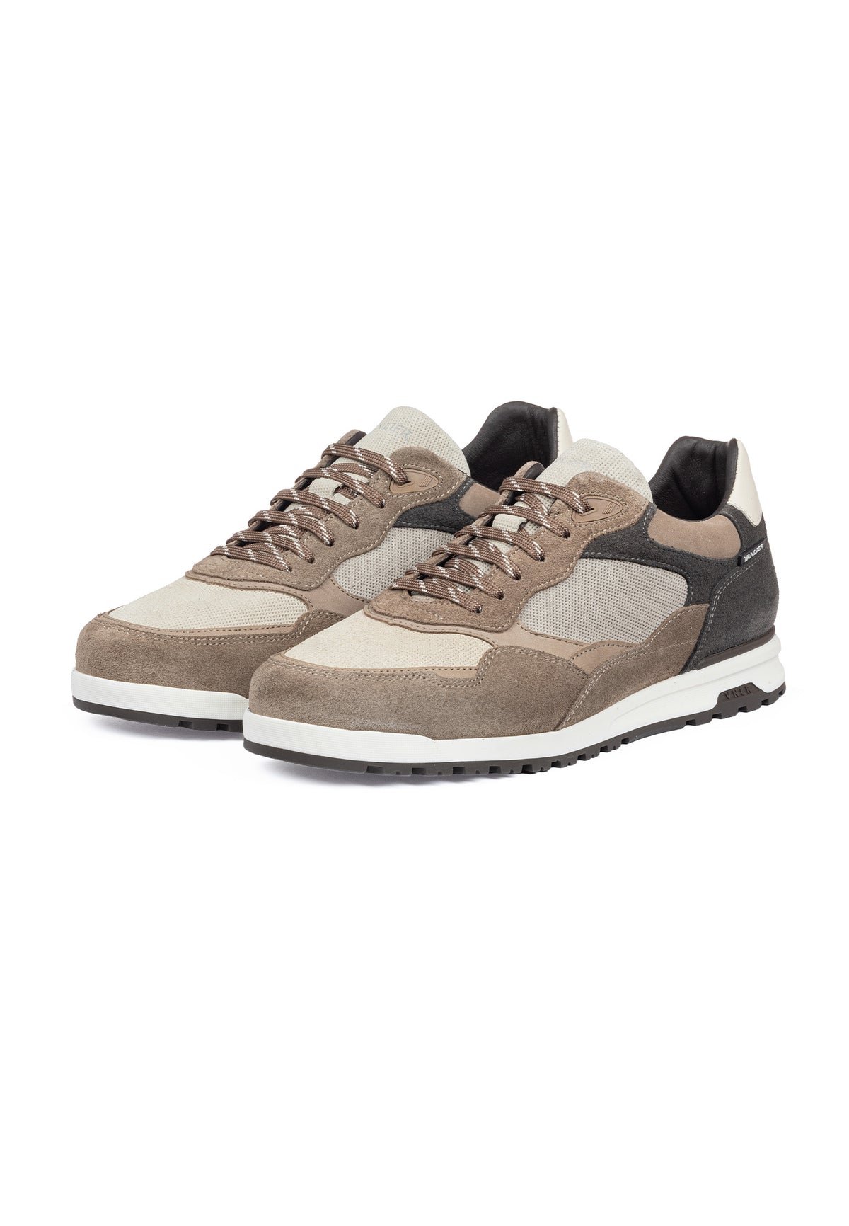 Taupe combi suède Ravello sneaker