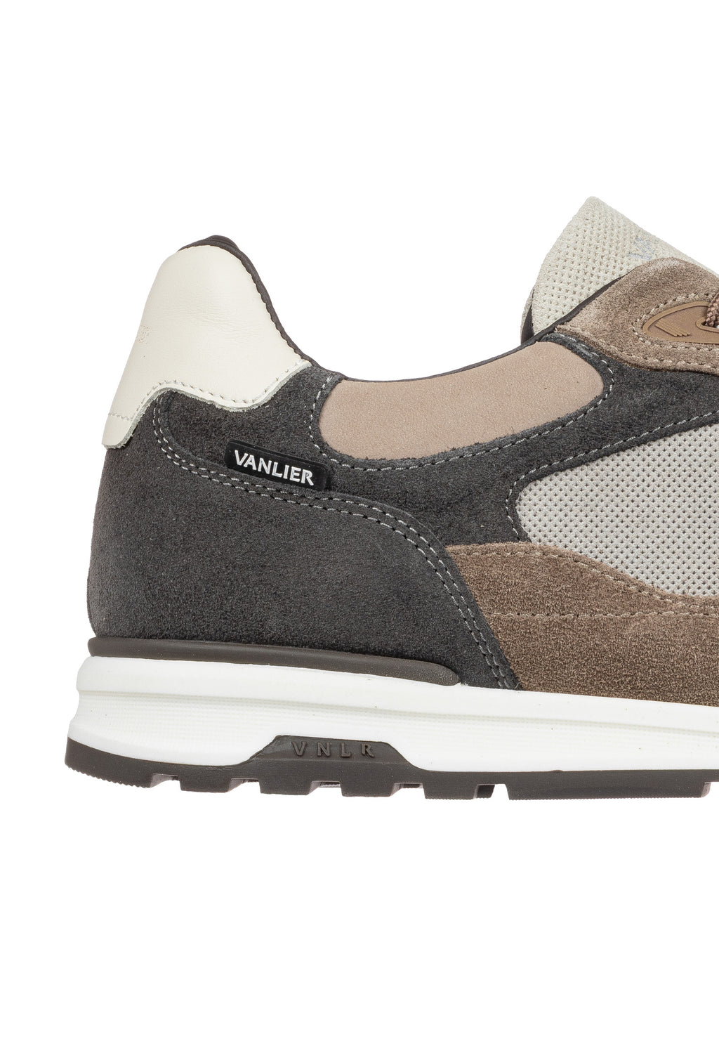 Taupe combi suède Ravello sneaker